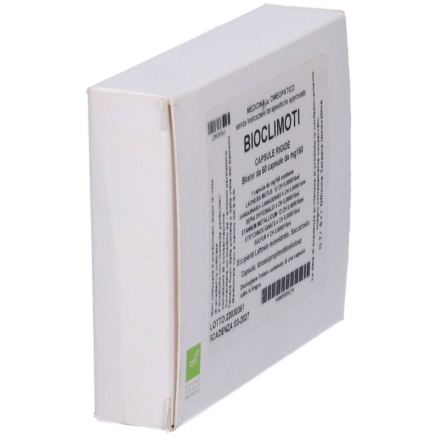 Oti Bioclimoti Composto 60 Capsule