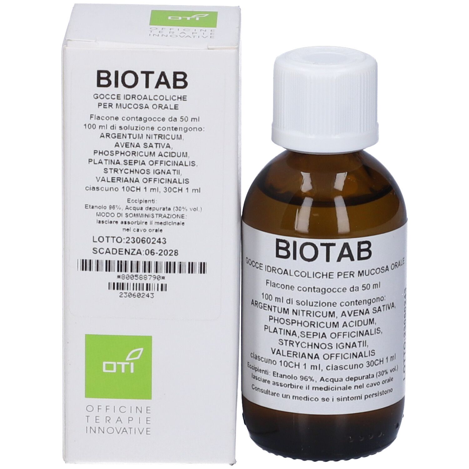 Biotab Composto Gocce 50 ml Soluzione Idroalcolica