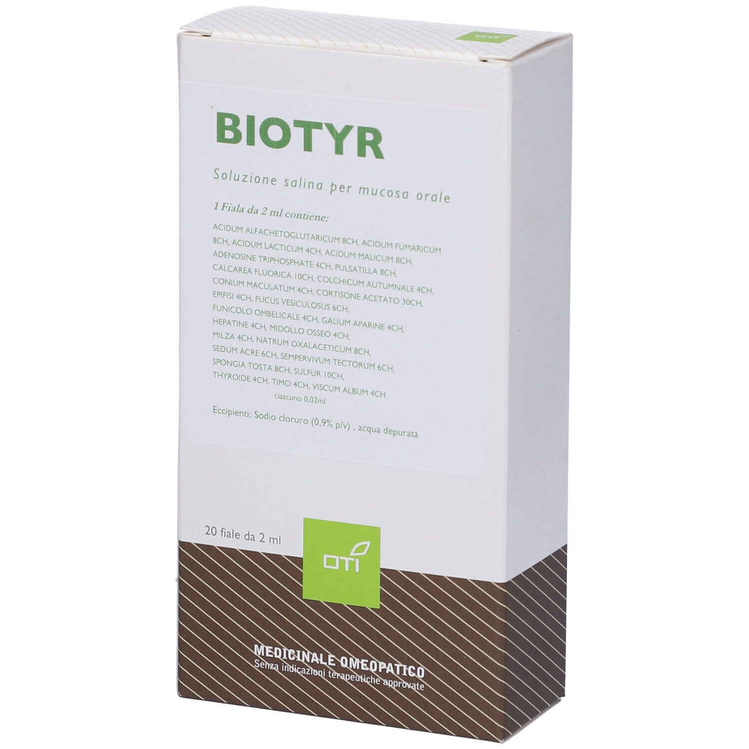 Biotyr Composto 20 Fiale Fisiologiche 2ml