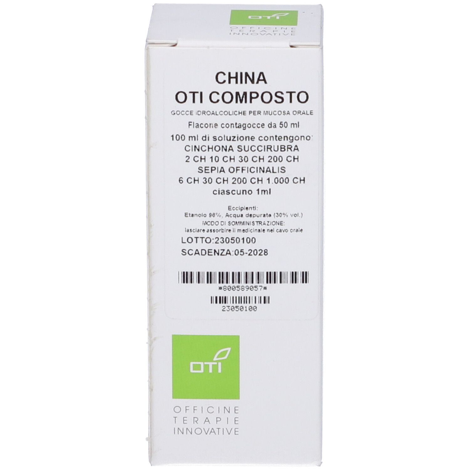 China Oti Composto Gocce 50 ml Soluzione Idroalcolica