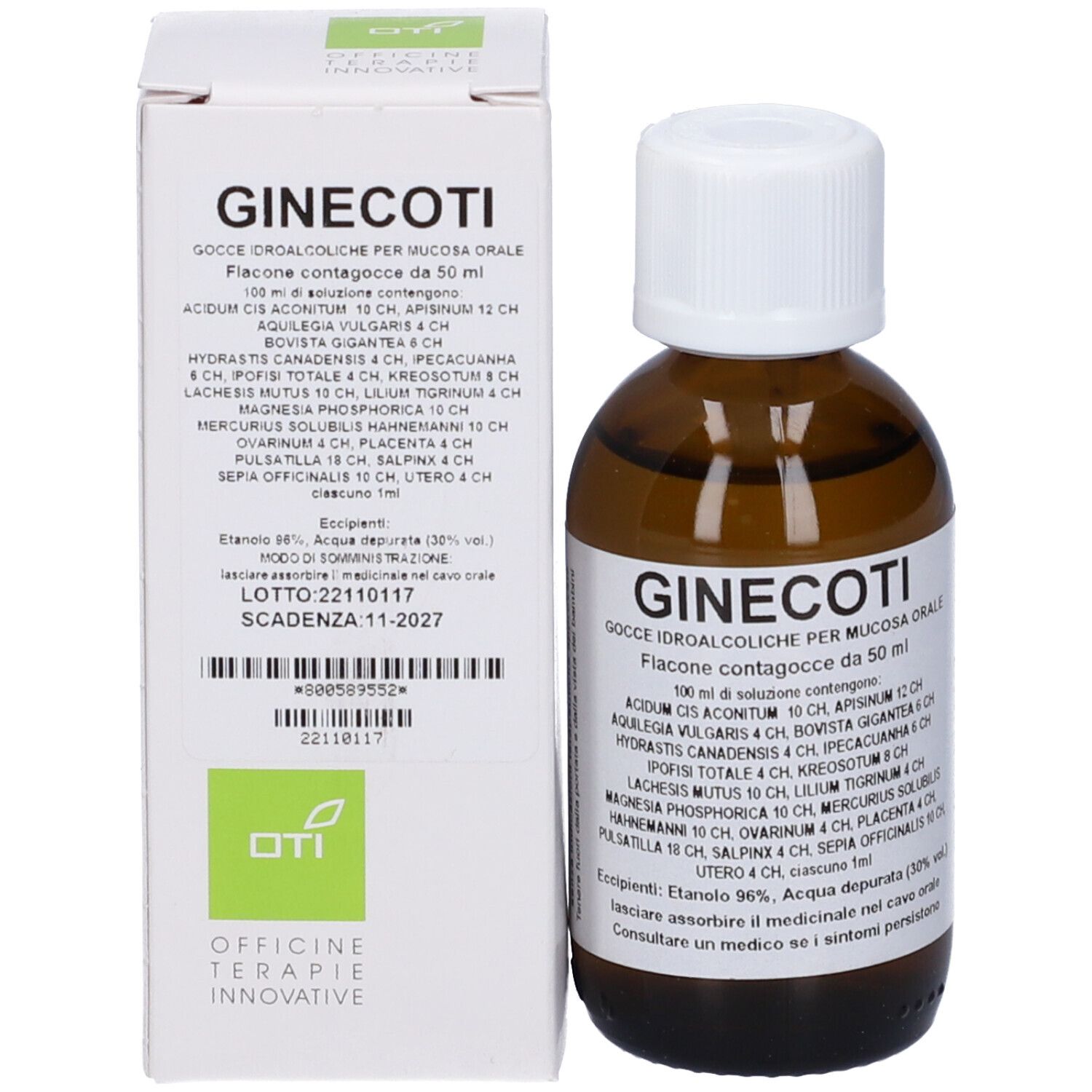 Ginecoti Composto Gocce 50 ml Soluzione Idroalcolica