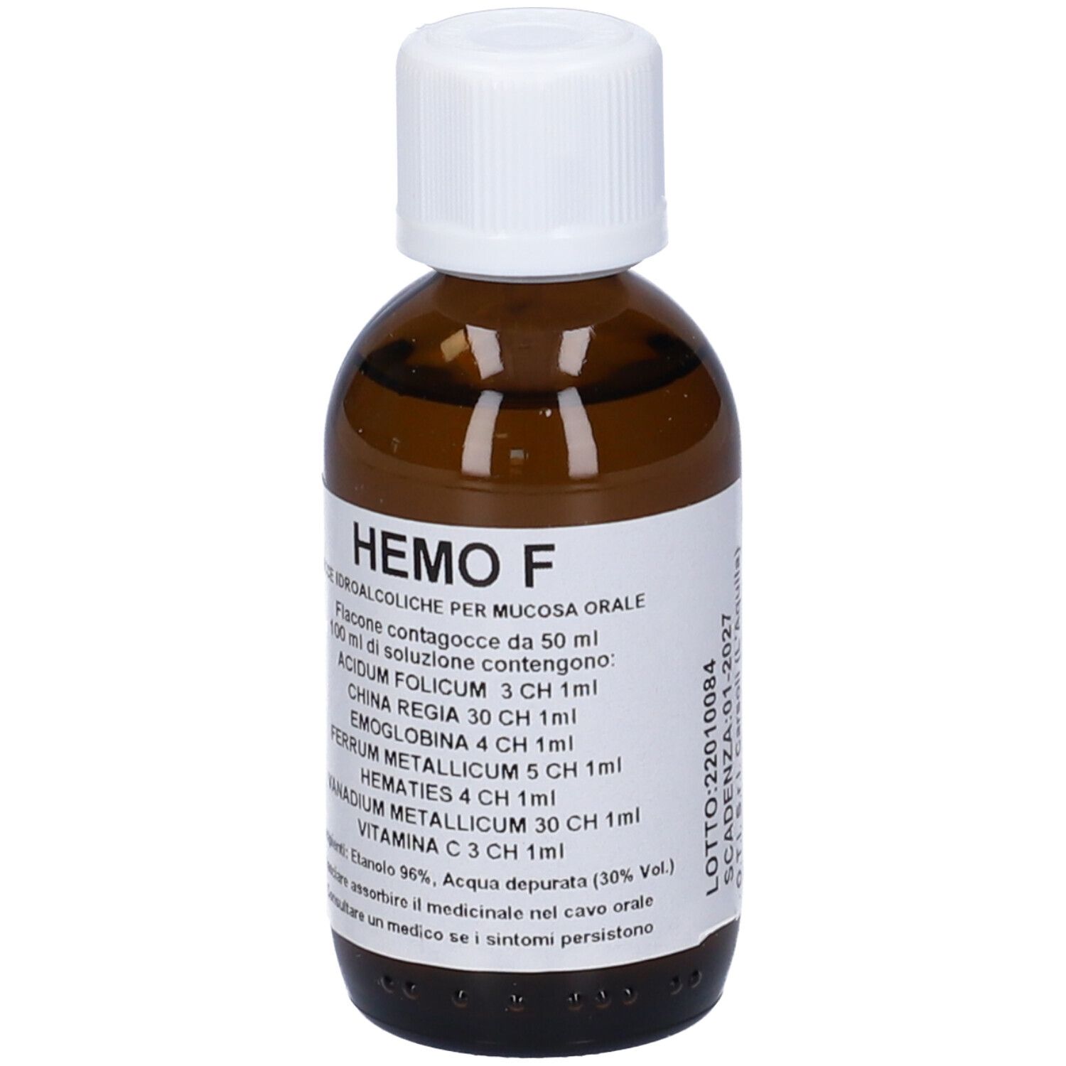 Hemo F Composto Gocce 50 ml Soluzione Idroalcolica