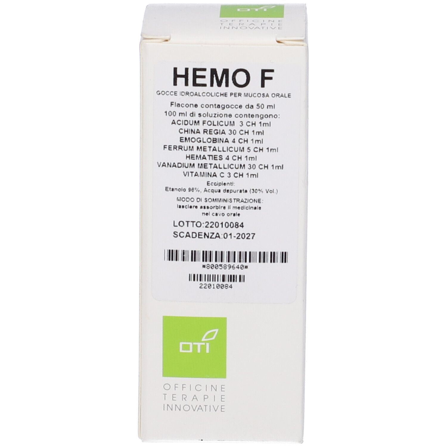 Hemo F Composto Gocce 50 ml Soluzione Idroalcolica