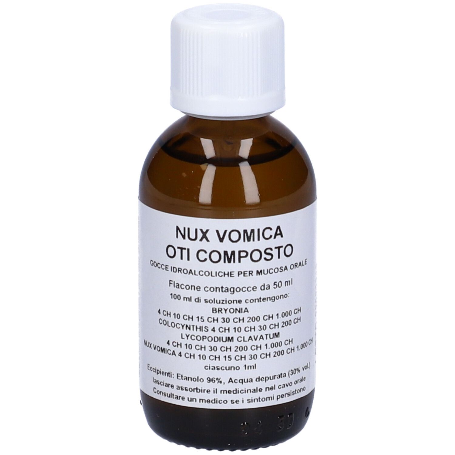 Nux Vomica Oti Comp Gocce 50 ml Soluzione Idroalcolica