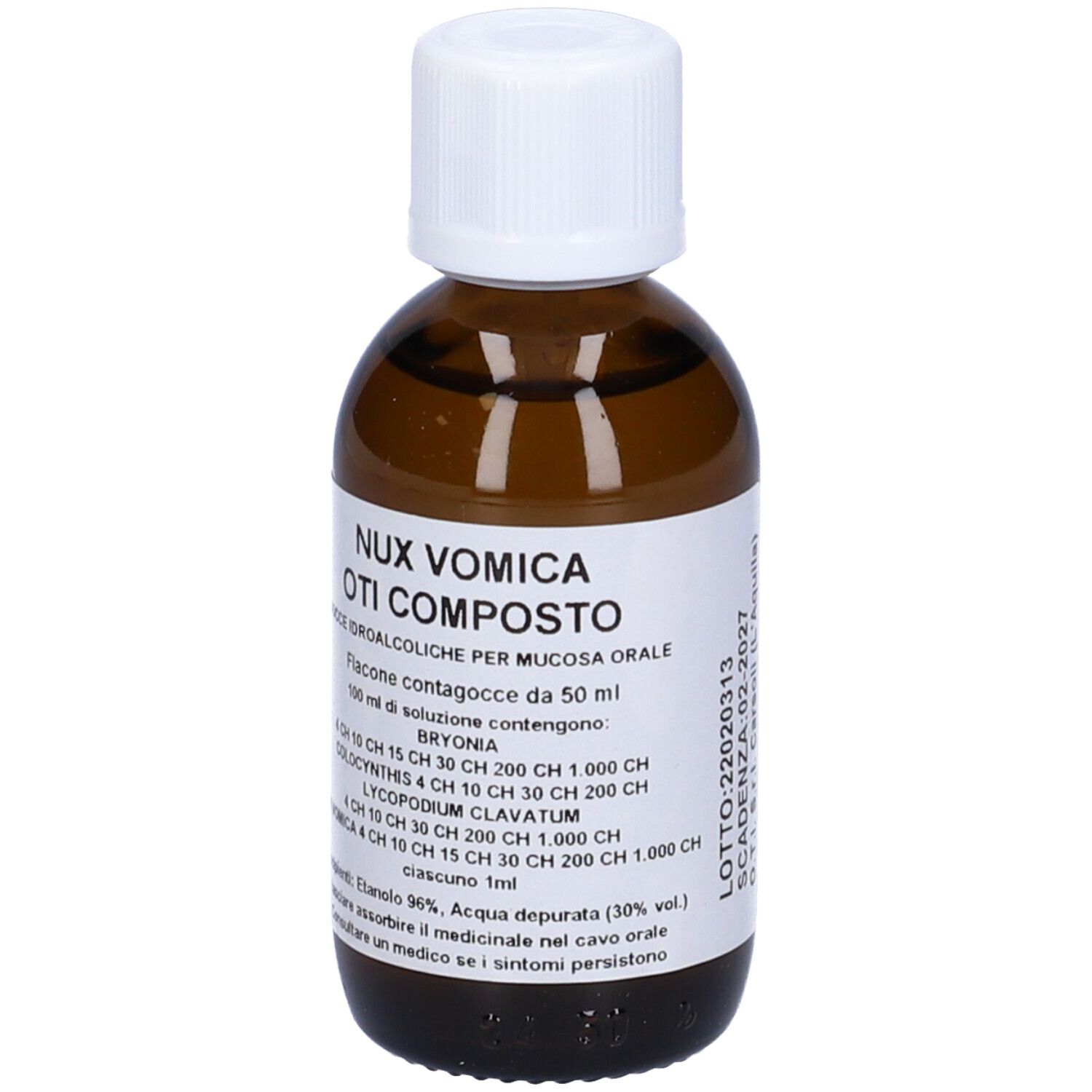 Nux Vomica Oti Comp Gocce 50 ml Soluzione Idroalcolica