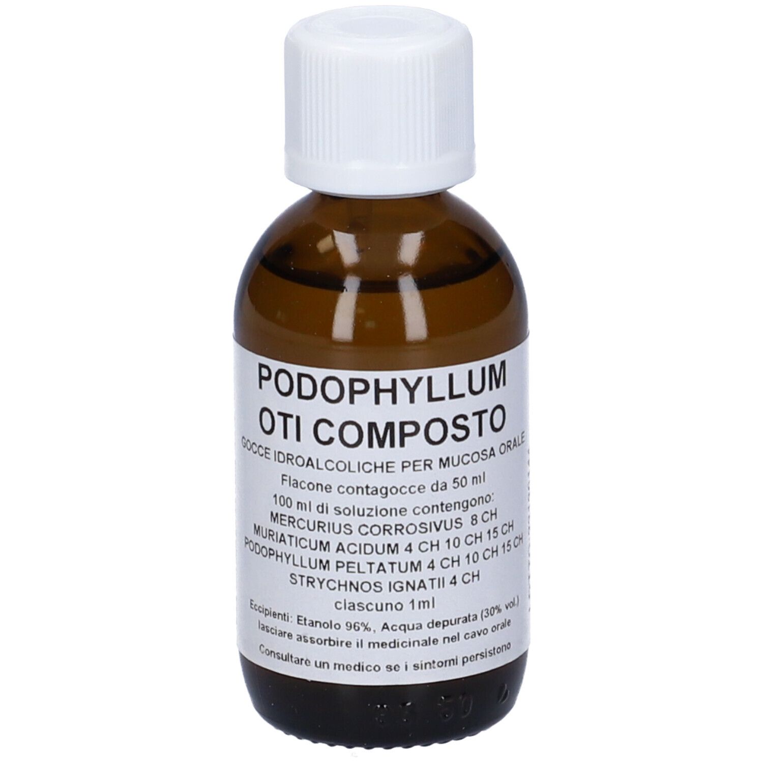Podophyllum Oti Comp Gocce 50 Ml Soluzione Idroalcolica