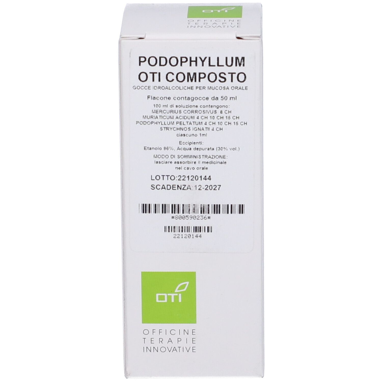 Podophyllum Oti Comp Gocce 50 Ml Soluzione Idroalcolica