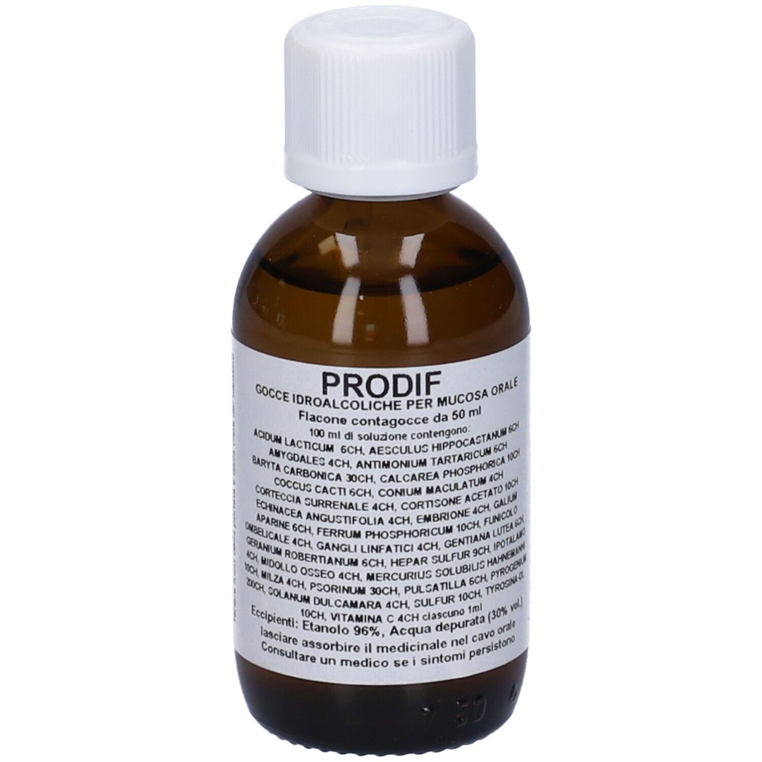 Prodif Composto Gocce 50 Ml Soluzione Idroalcolica