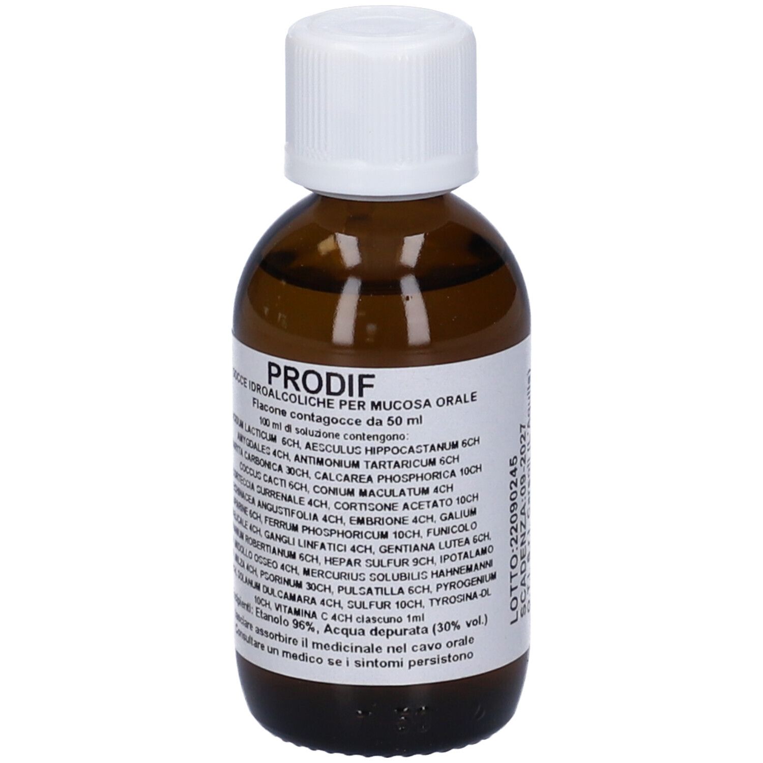 Prodif Composto Gocce 50 Ml Soluzione Idroalcolica