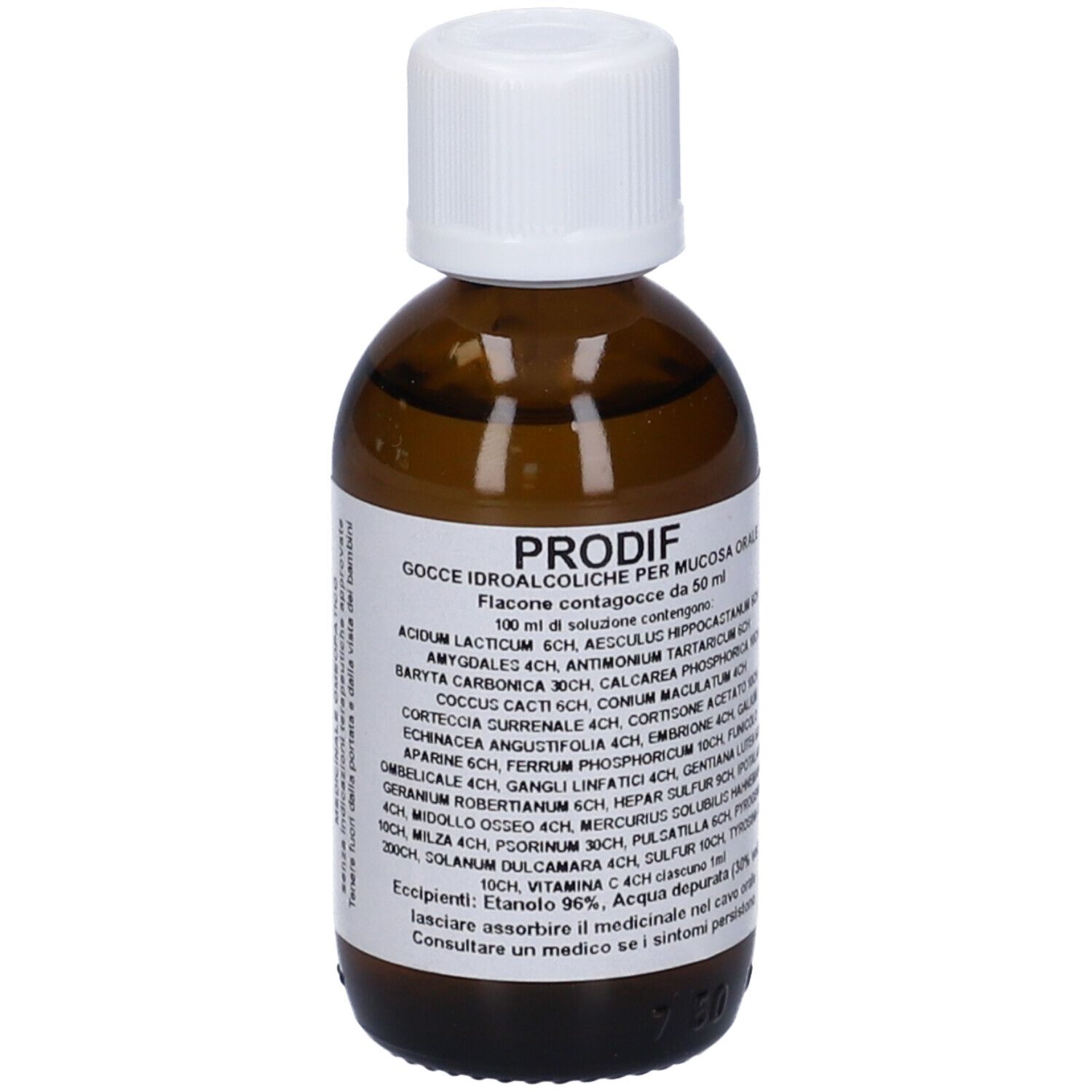 Prodif Composto Gocce 50 Ml Soluzione Idroalcolica
