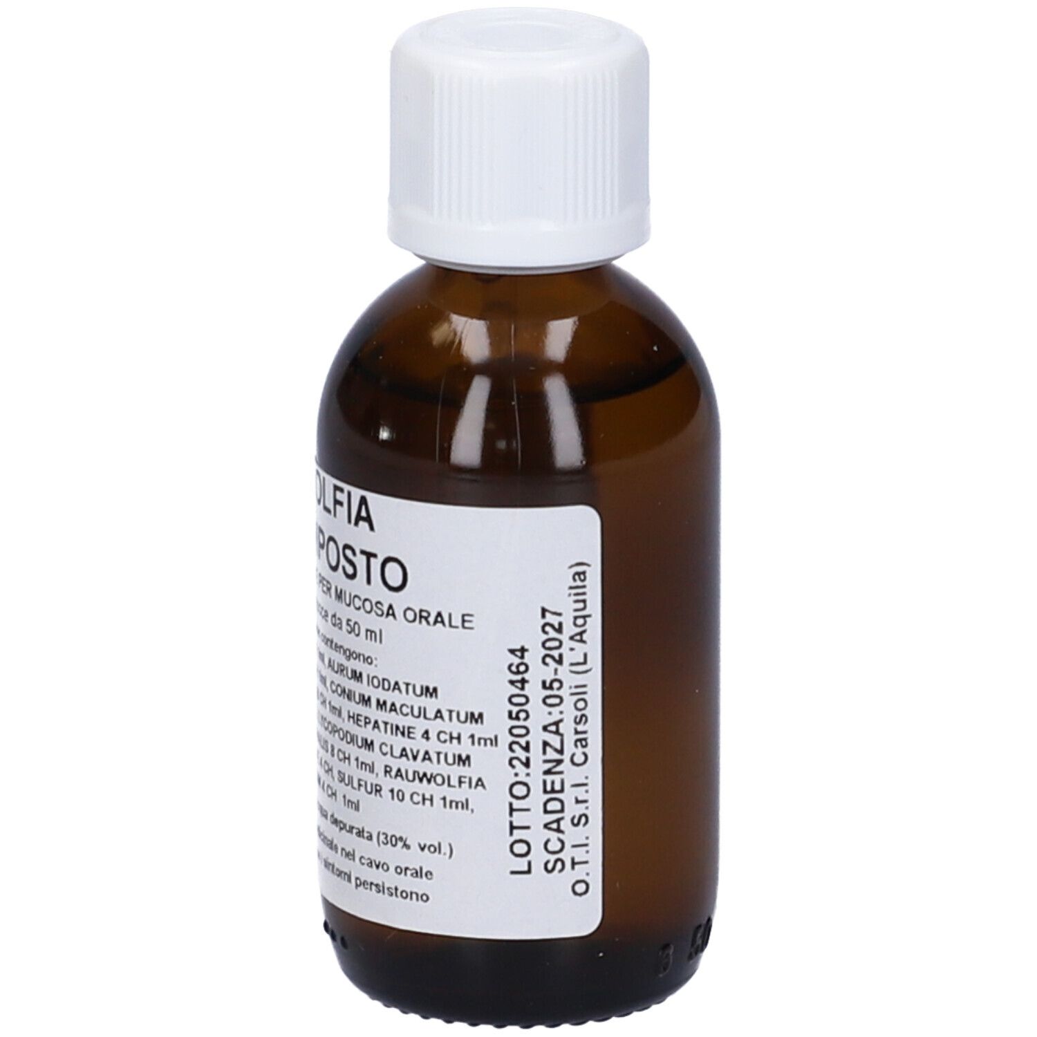 Rauwolfia Oti Comp Gocce 50 ml Soluzione Idroalcolica