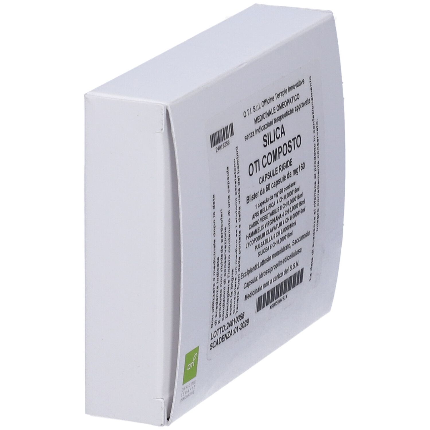 Silica Oti Composto 60 Capsule