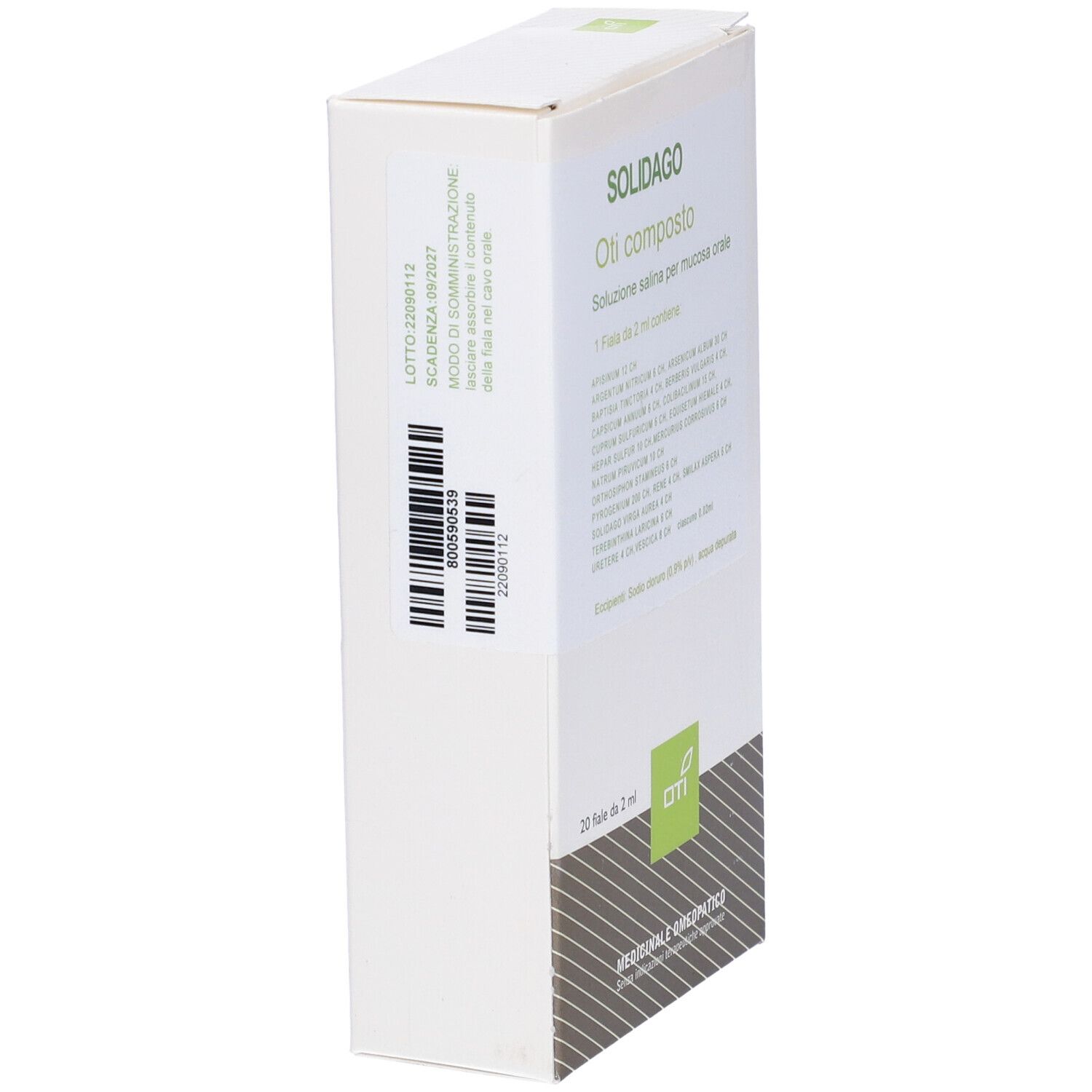 Solidago Oti Composto 20 Fiale Fisiologiche 2ml
