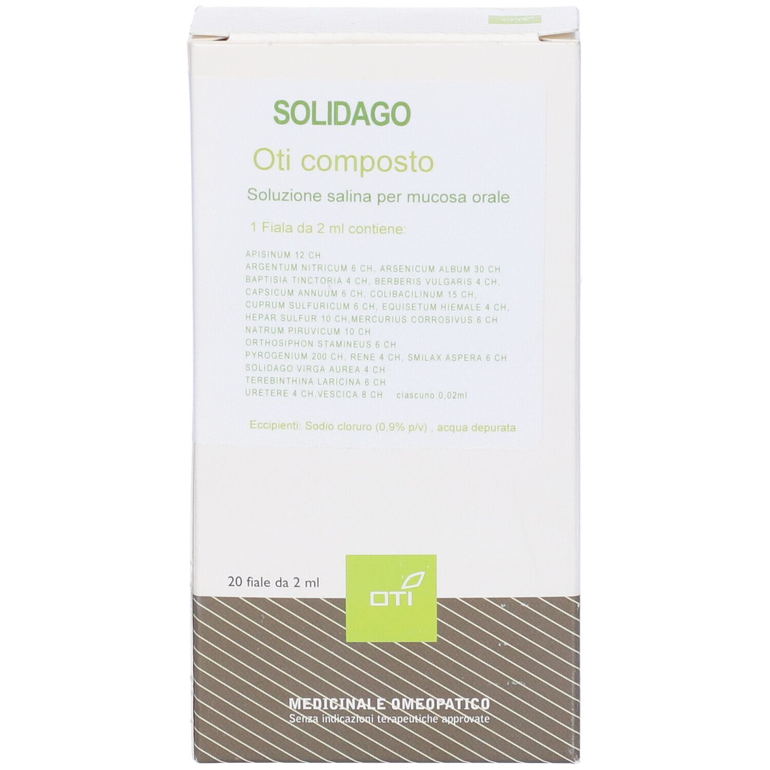 Solidago Oti Composto 20 Fiale Fisiologiche 2ml
