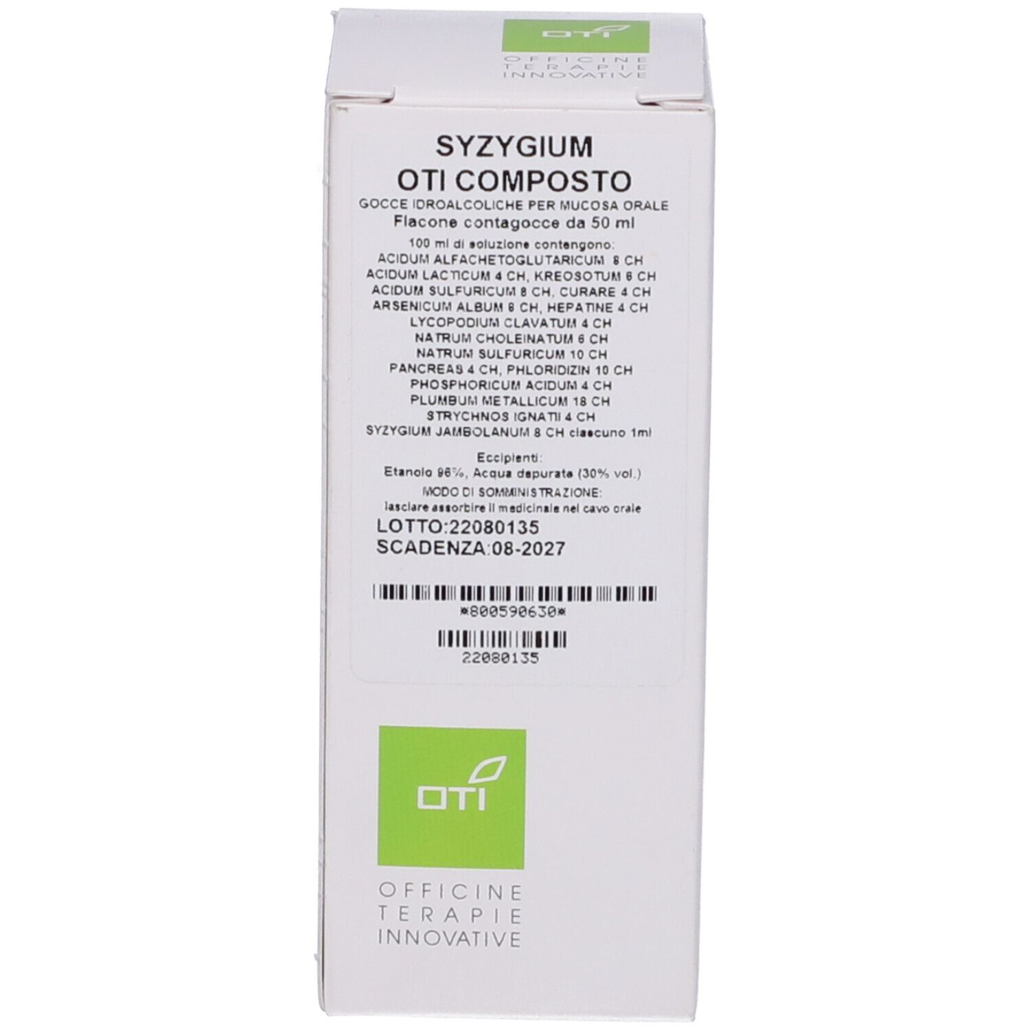 Syzygium Oti Composto Gocce 50 ml Soluzione Idroalcolica