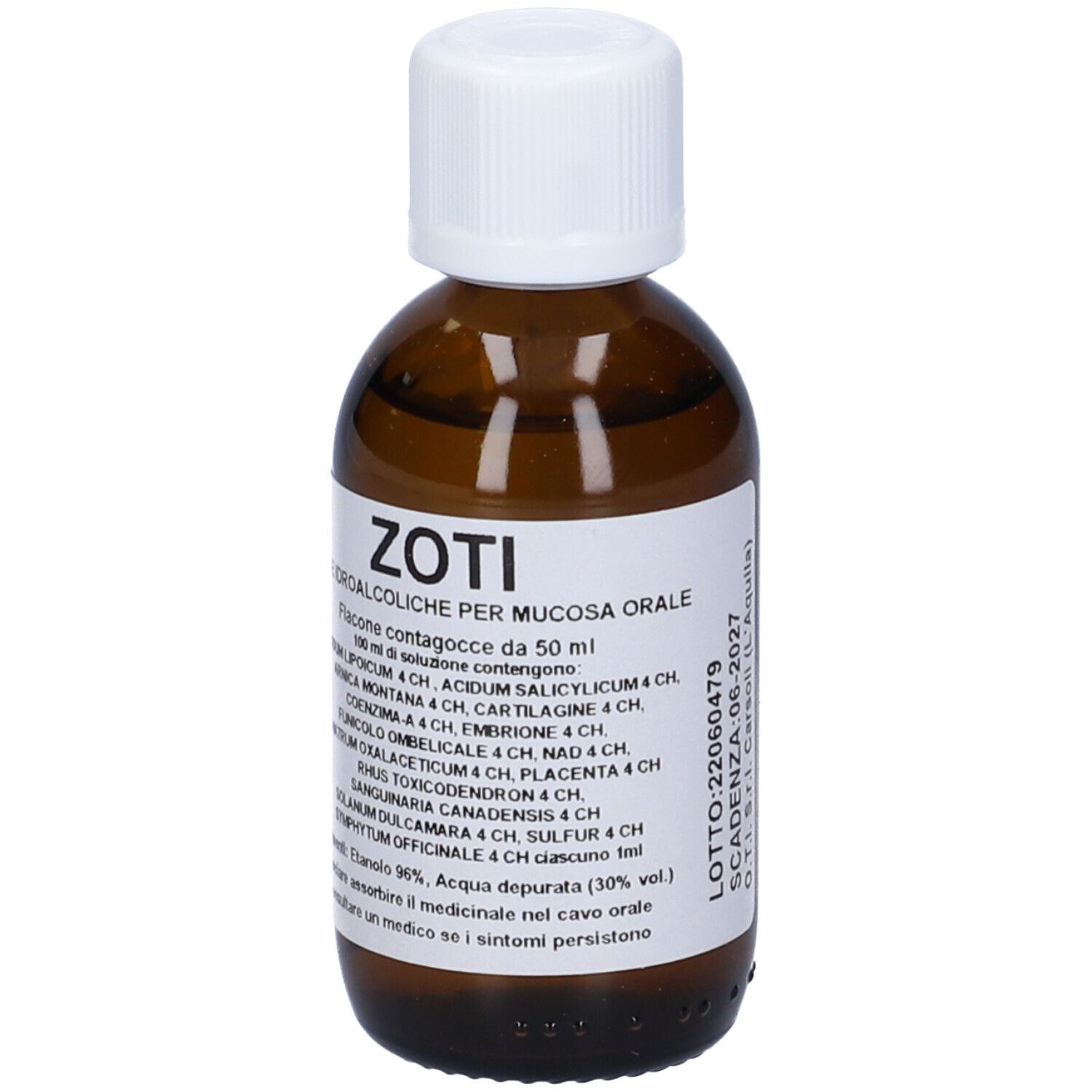 Zoti Comp Gocce 50 ml Soluzione Idroalcolica