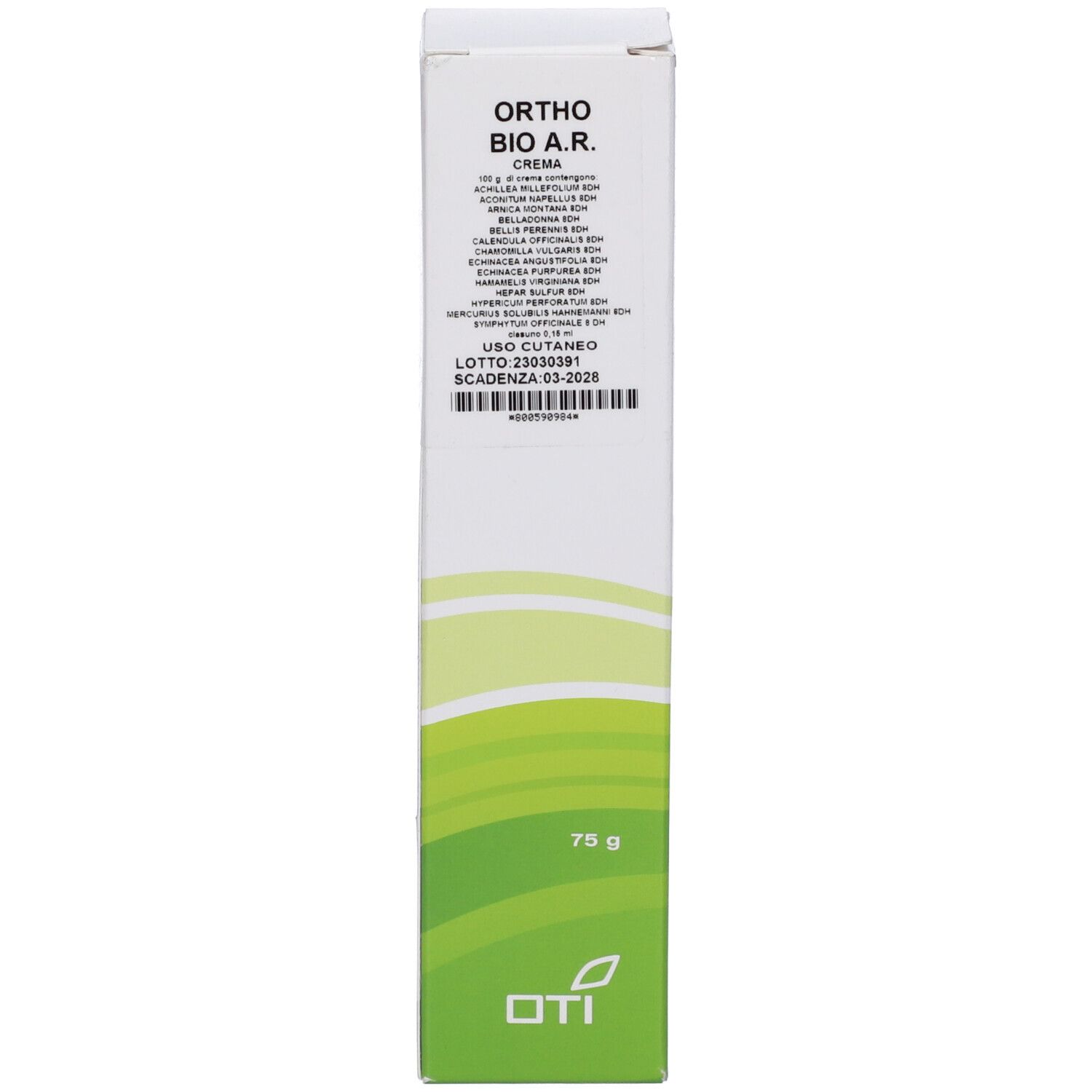 Oti Ortho Bio Ar Composto Pomata 75G