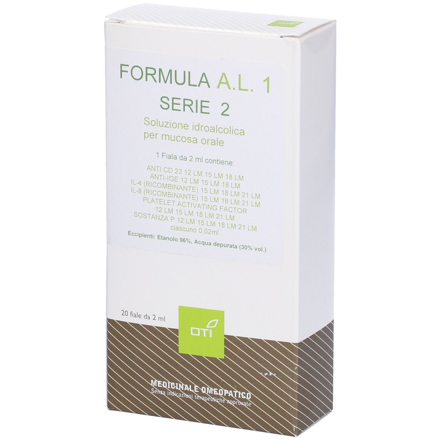 Formula Al 1 Serie 2 Composto 20 Fiale Idroalcoliche 2ml