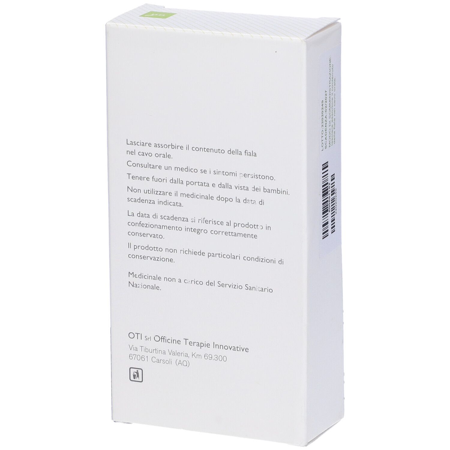 Formula Al 1 Serie 3 Composto 20 Fiale Idroalcoliche 2ml
