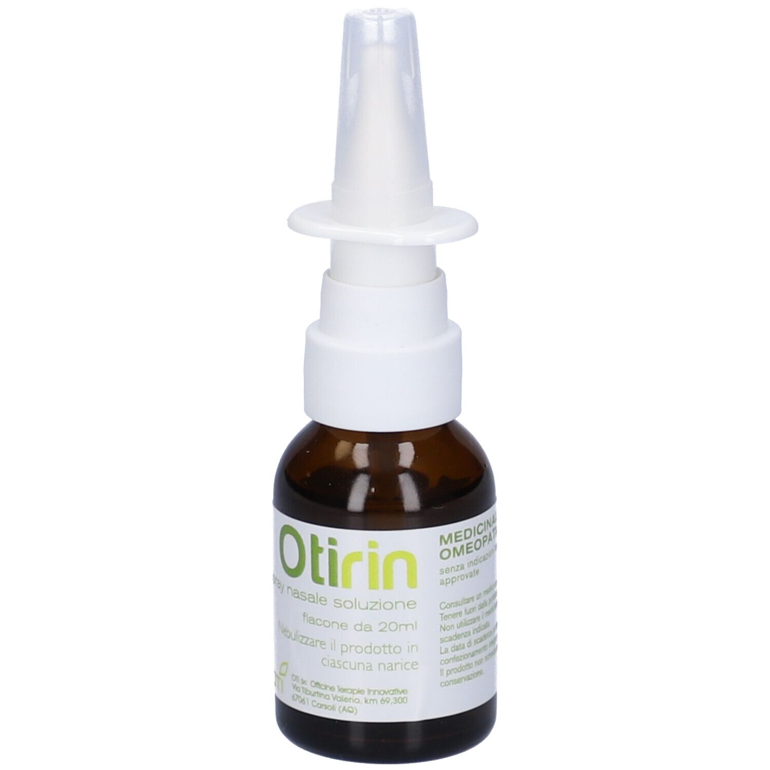 Otirin Composto Spray Nasale 20 Ml Soluzione Fisiologica