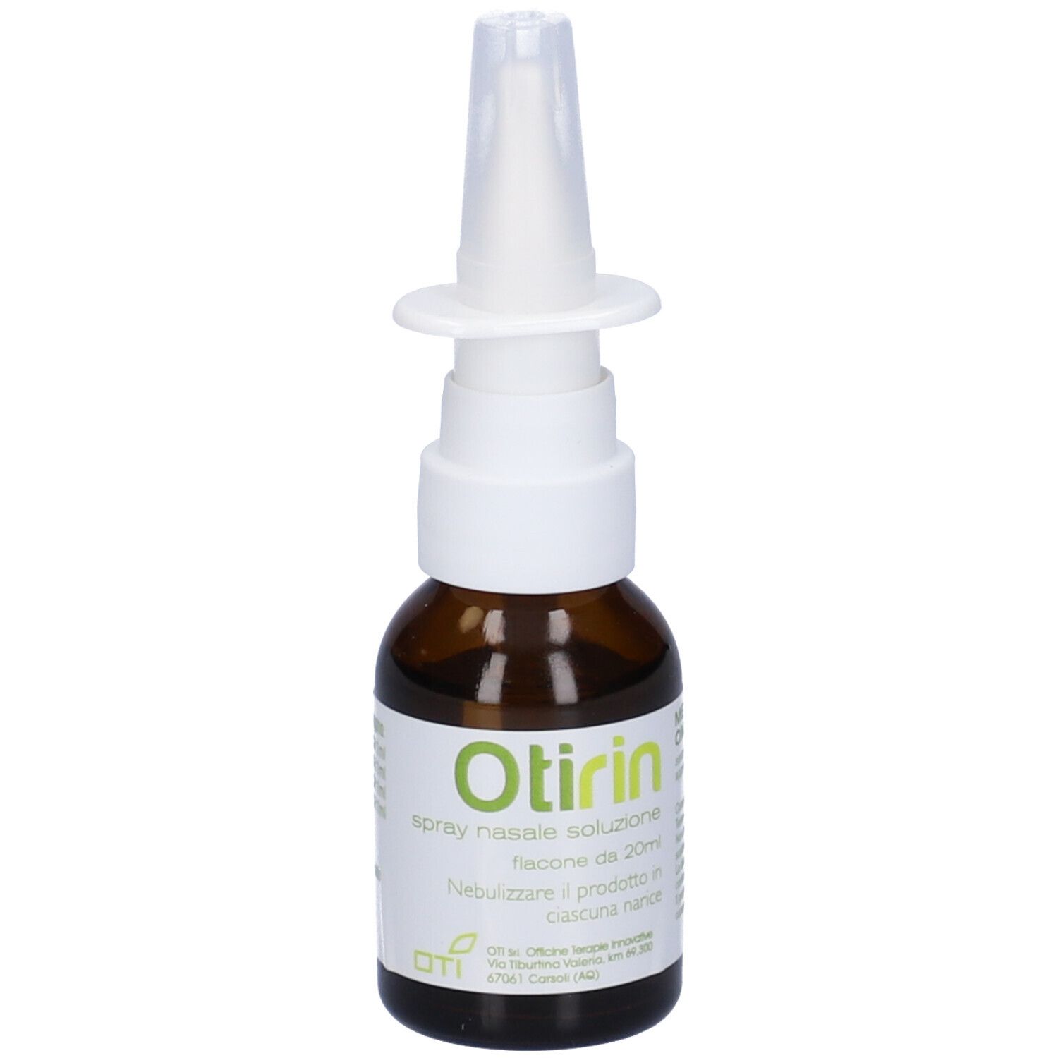 Otirin Composto Spray Nasale 20 Ml Soluzione Fisiologica