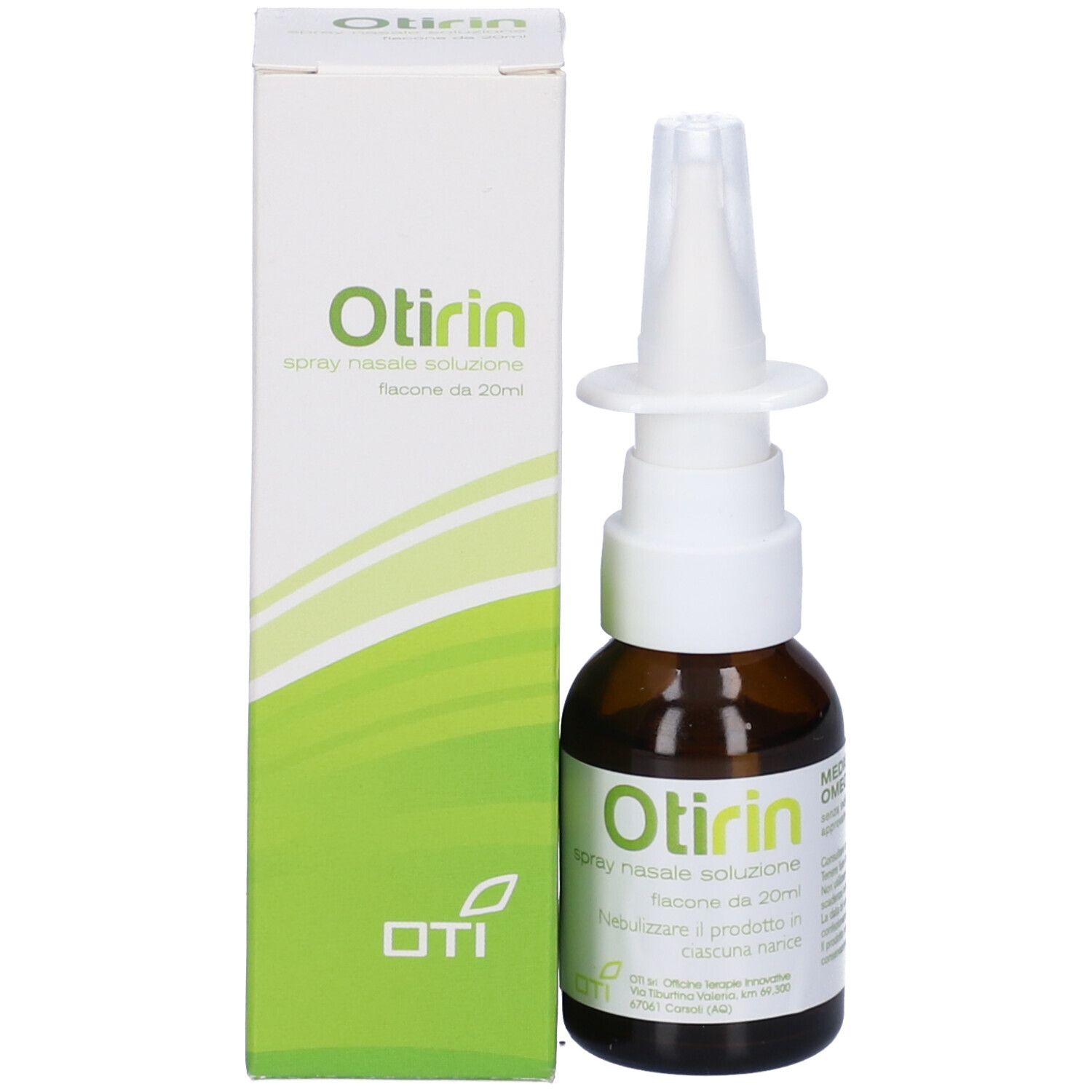 Otirin Composto Spray Nasale 20 Ml Soluzione Fisiologica