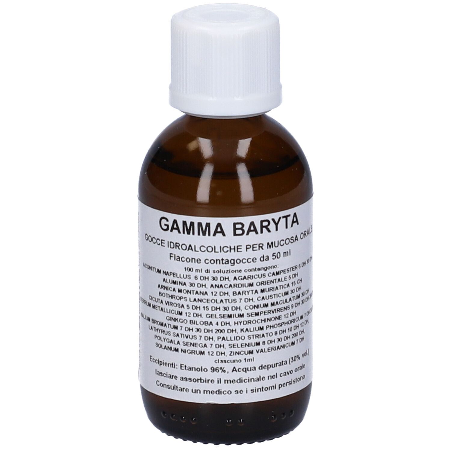 Gamma Baryta Composto Gocce 50 ml Soluzione Idroalcolica