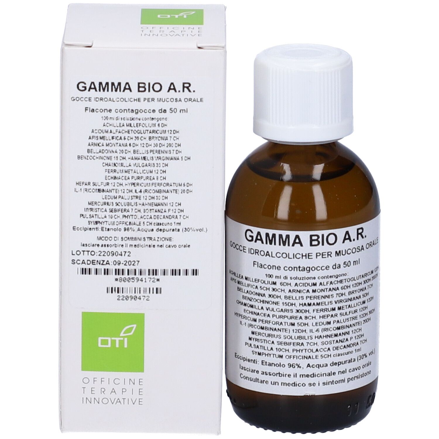 Gamma Bio Ar Composto Gocce 50 ml Soluzione Idroalcolica