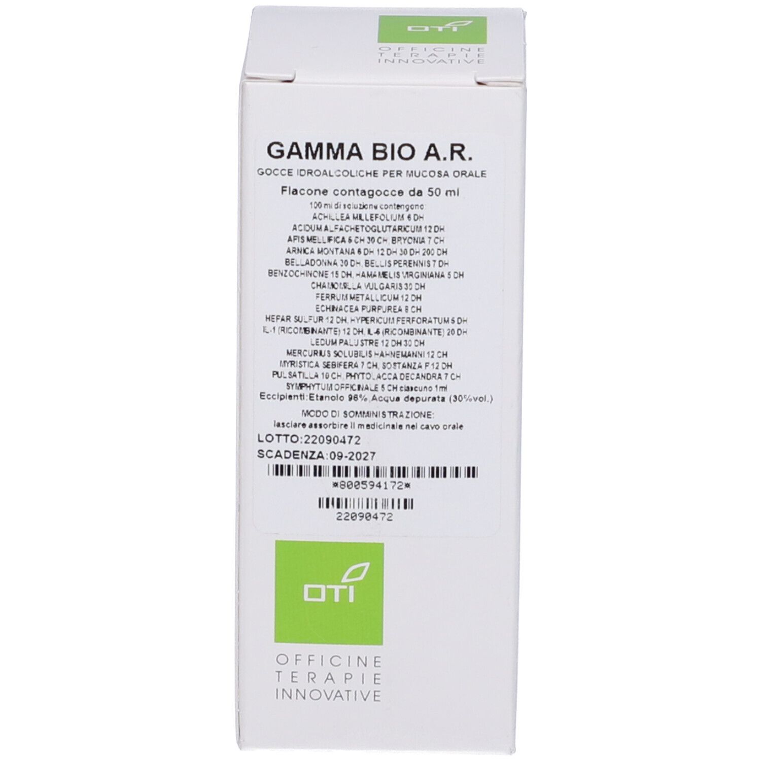 Gamma Bio Ar Composto Gocce 50 ml Soluzione Idroalcolica