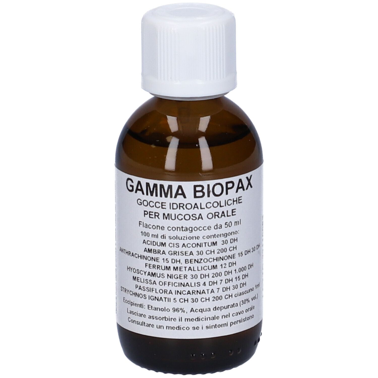 Gamma Biopax Composto Gocce 50 ml Soluzione Idroalcolica