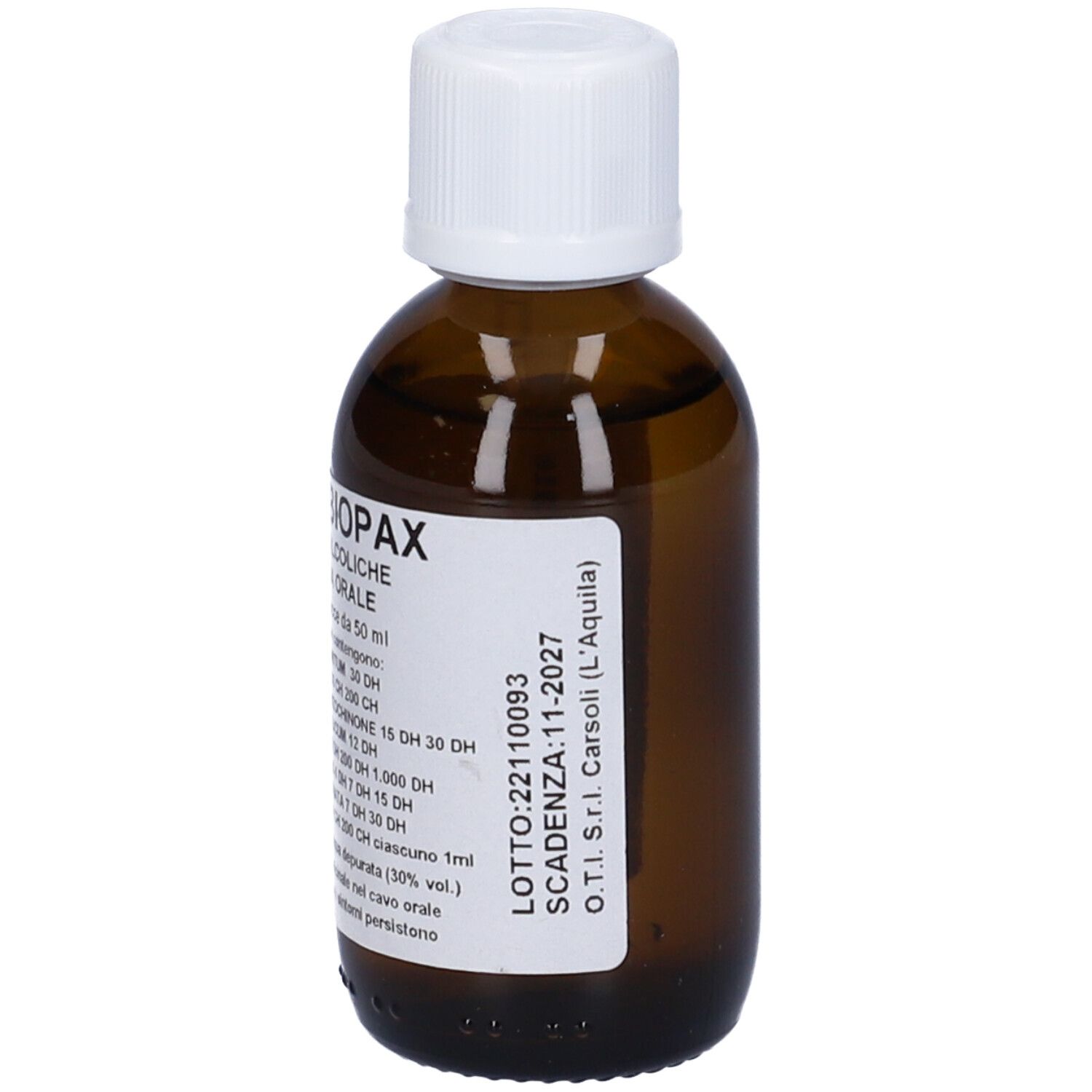 Gamma Biopax Composto Gocce 50 ml Soluzione Idroalcolica