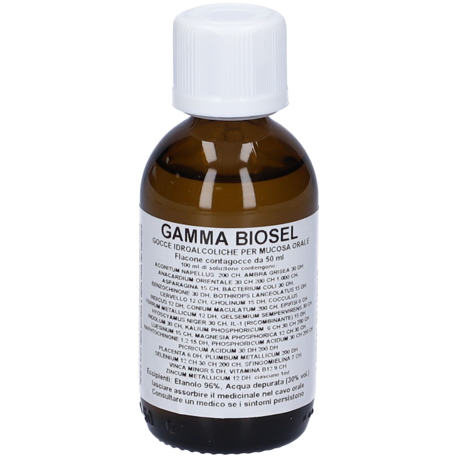Gamma Biosel Composto Gocce 50 Ml Soluzione Idroalcolica