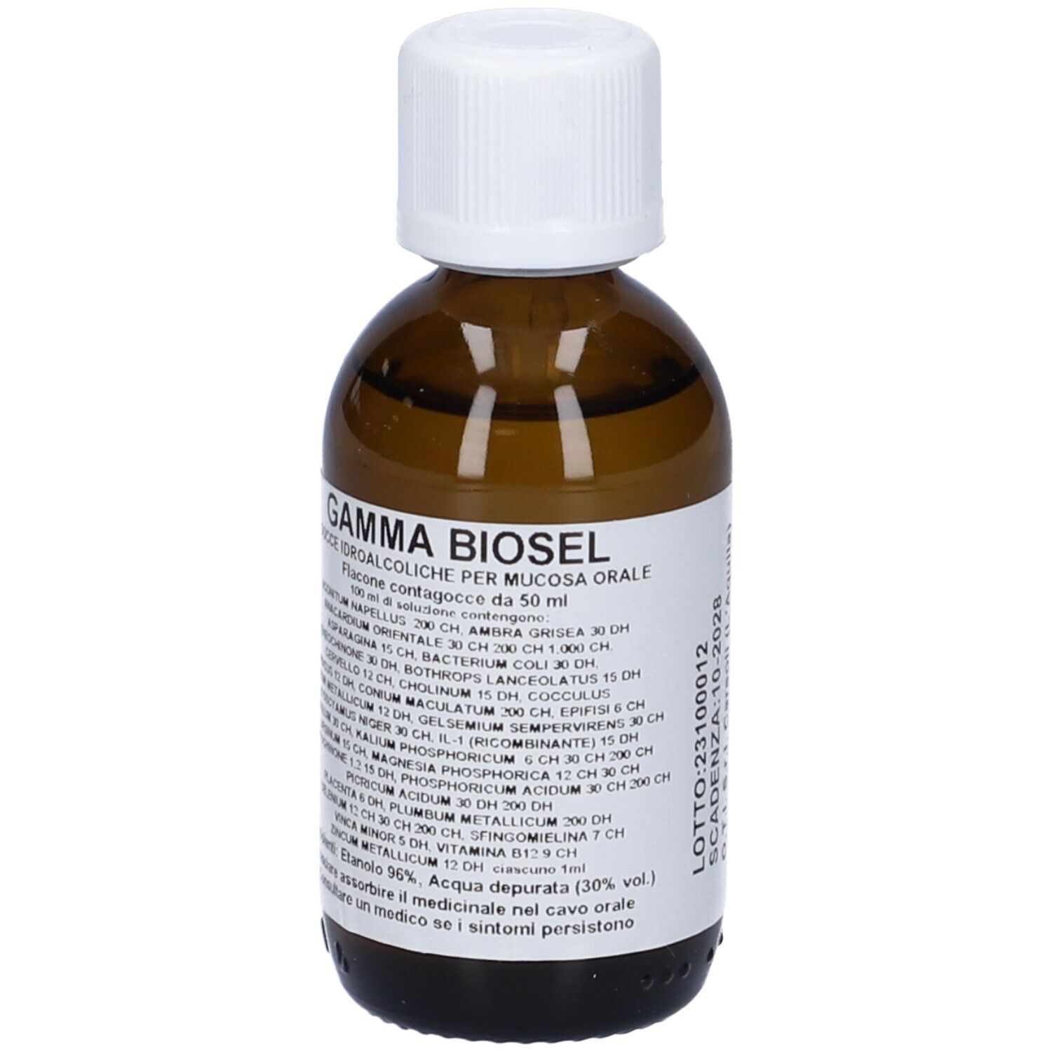 Gamma Biosel Composto Gocce 50 Ml Soluzione Idroalcolica
