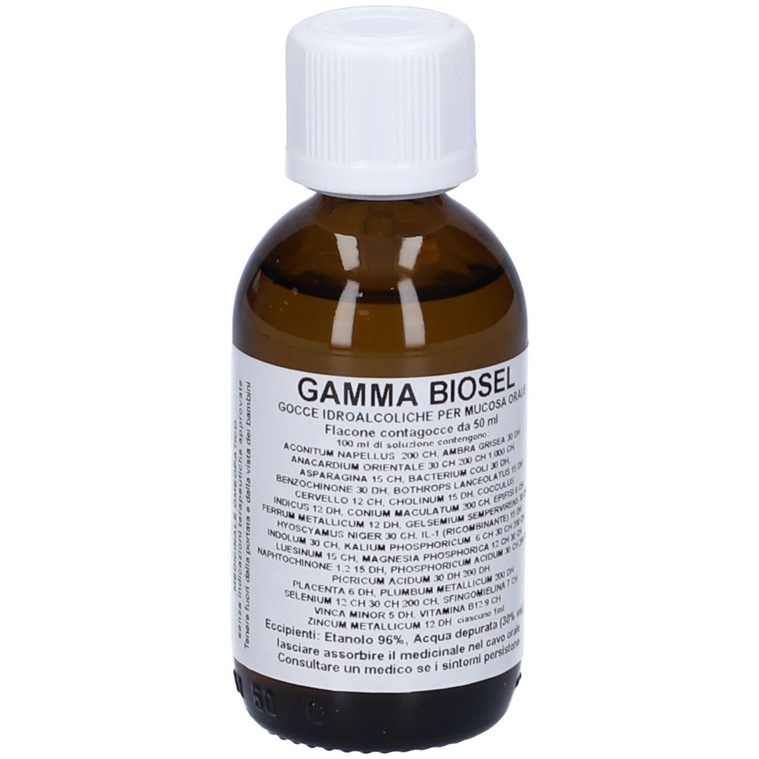 Gamma Biosel Composto Gocce 50 Ml Soluzione Idroalcolica