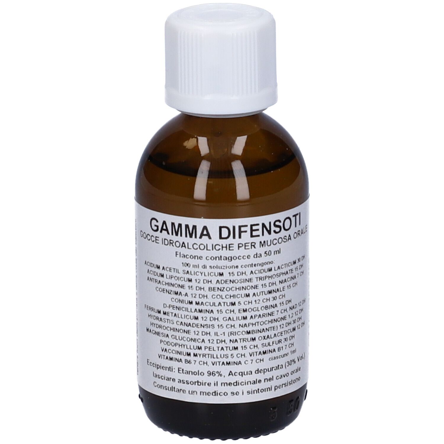Gamma Difensoti Composto Gocce 50 ml Soluzione Idroalcolica