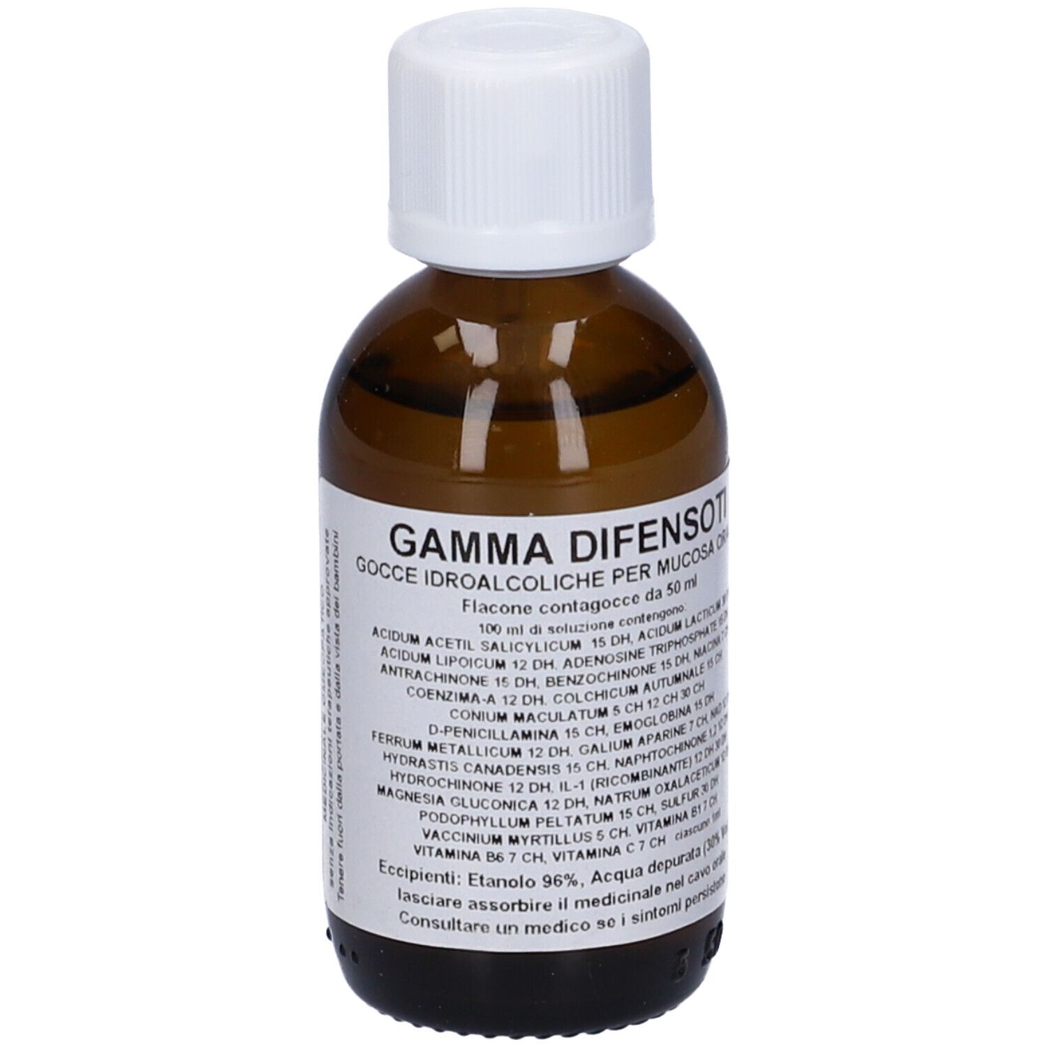 Gamma Difensoti Composto Gocce 50 ml Soluzione Idroalcolica