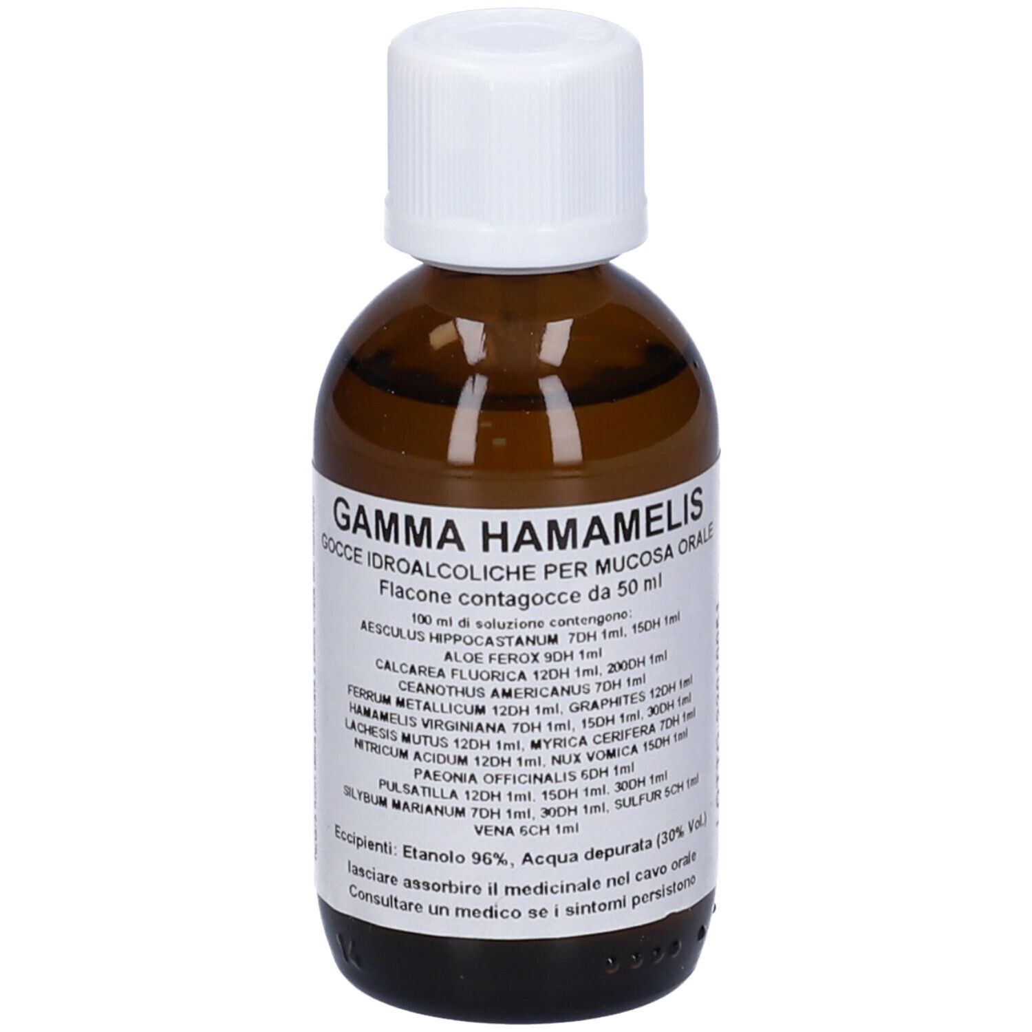 Gamma Hamamelis Composto Gocce 50 ml Soluzione Idroalcolica