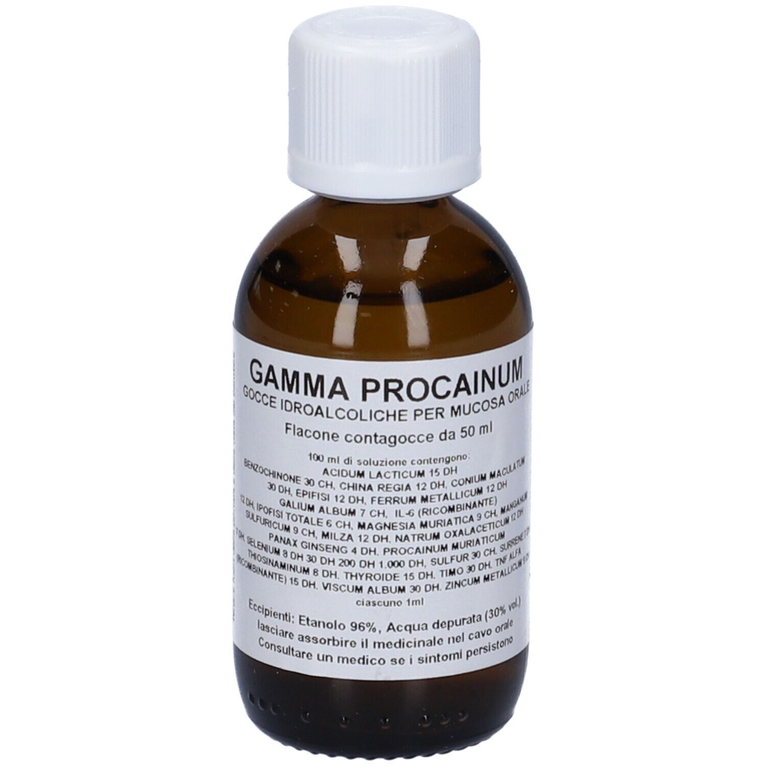 Gamma Procainum Composto Gocce 50 Ml Soluzione Idroalcolica