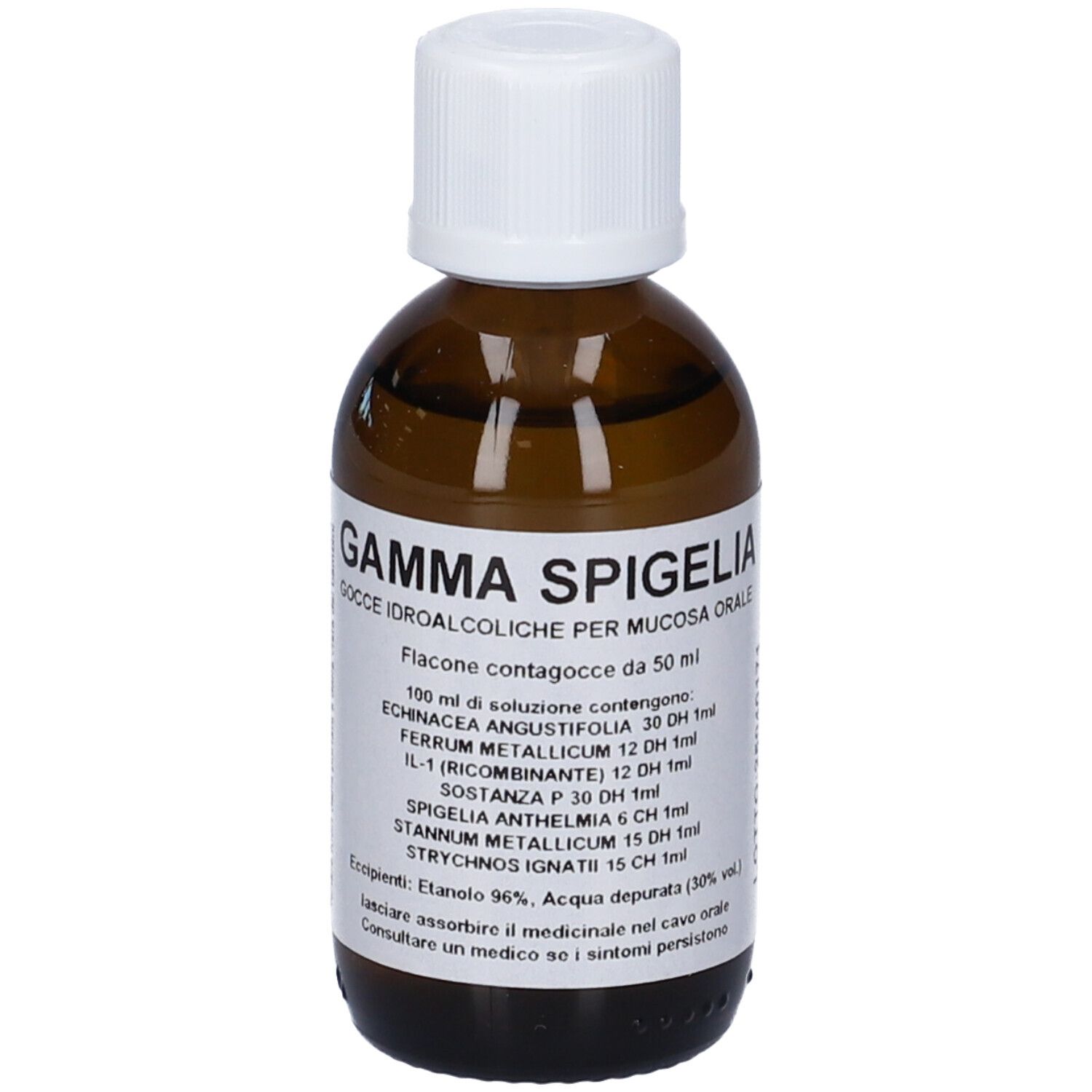 Gamma Spigelia Composto Gocce 50 ml Soluzione Idroalcolica