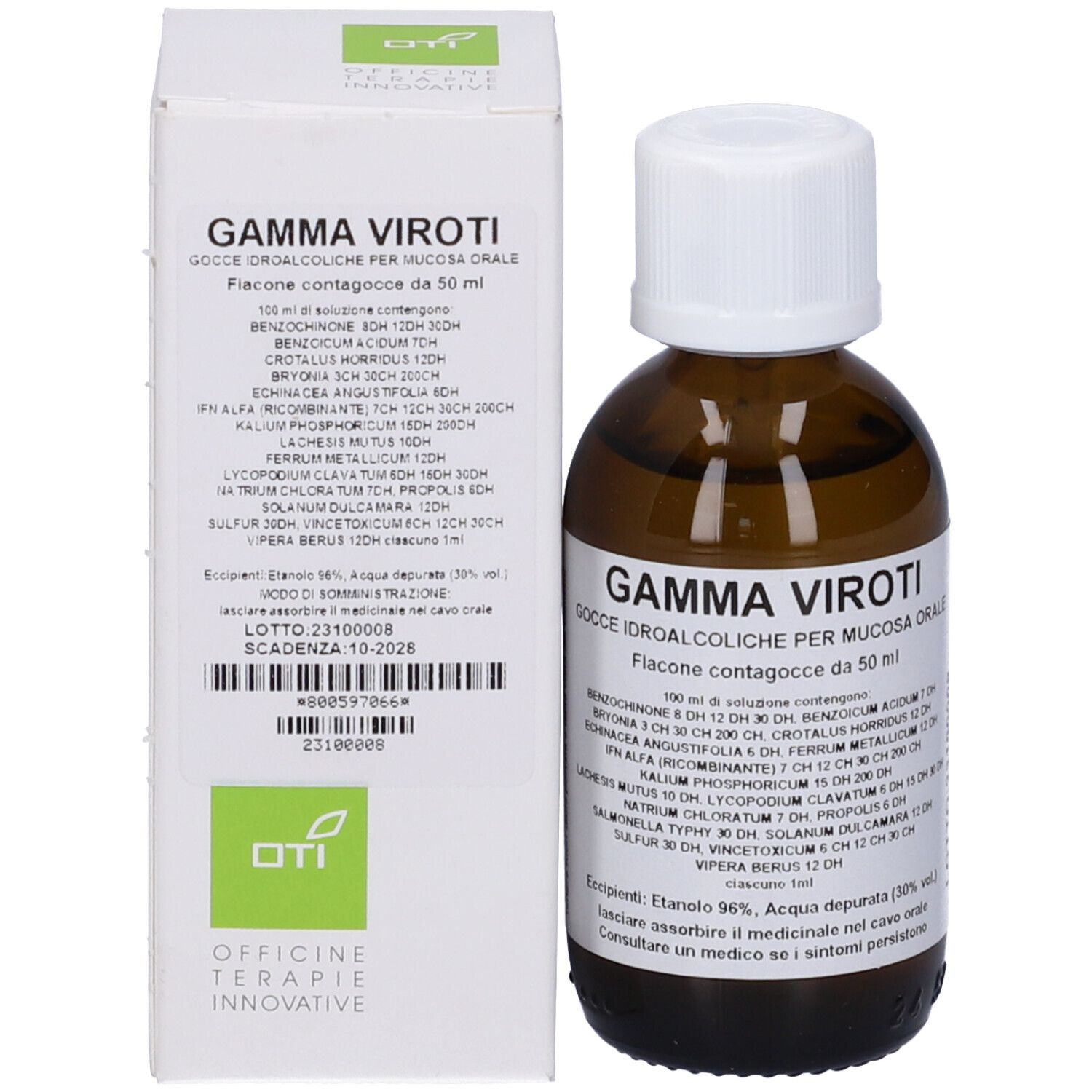Gamma Viroti Composto Gocce 50 Ml Soluzione Idroalcolica