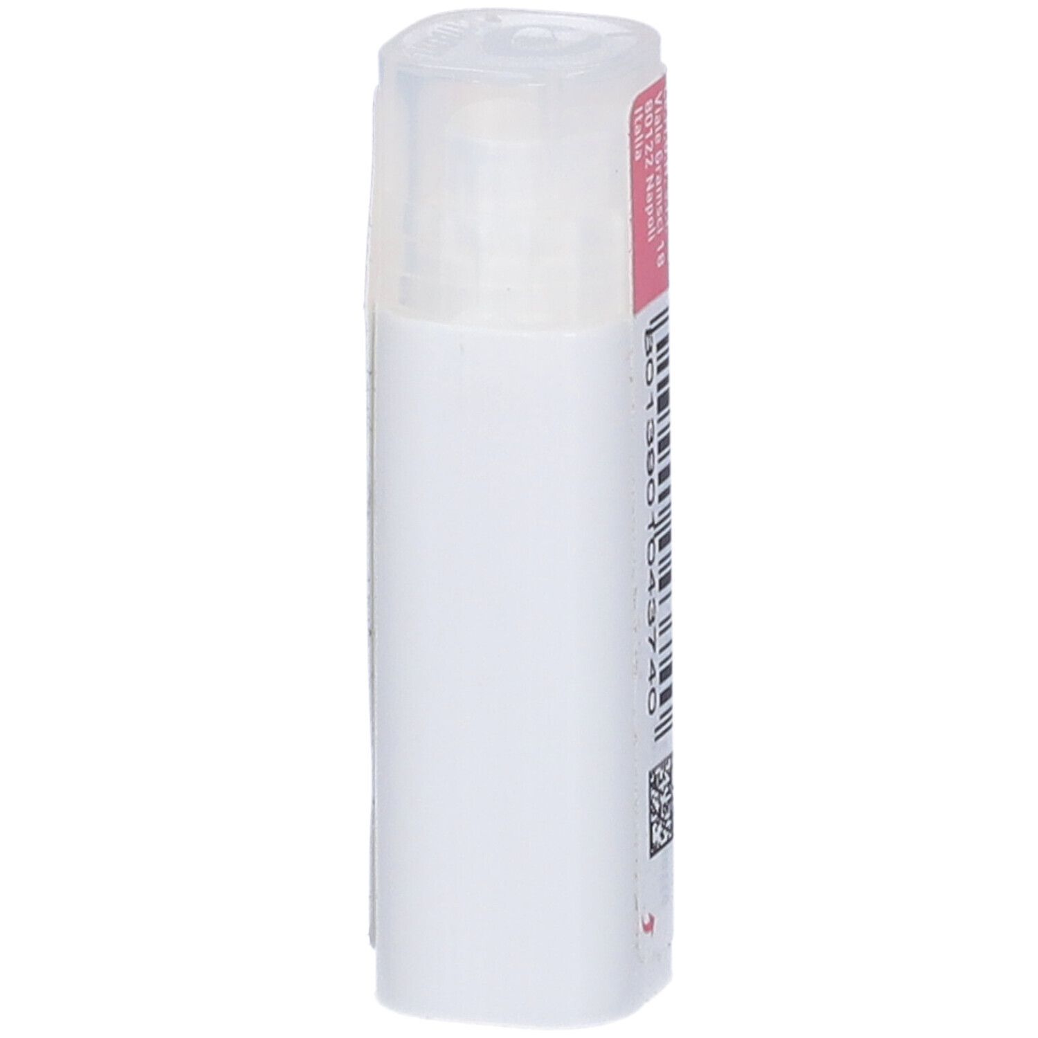 Confezione cilindrica con etichetta rosa. Scritte: Alumina 15 CH, dynamis. Codice a barre e QR. Coperchio bianco.