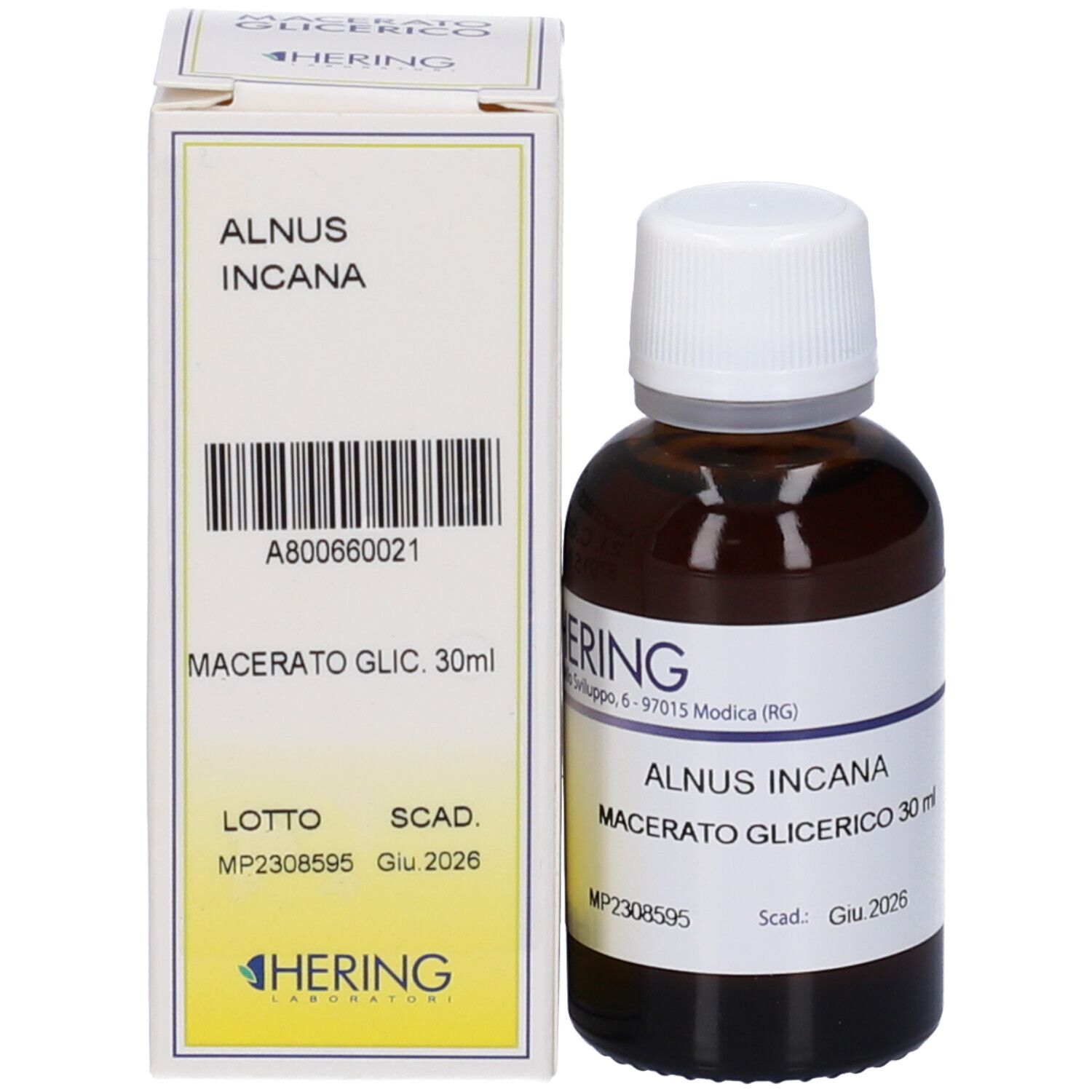 HERING Alnus Incana Macerato Glicerico