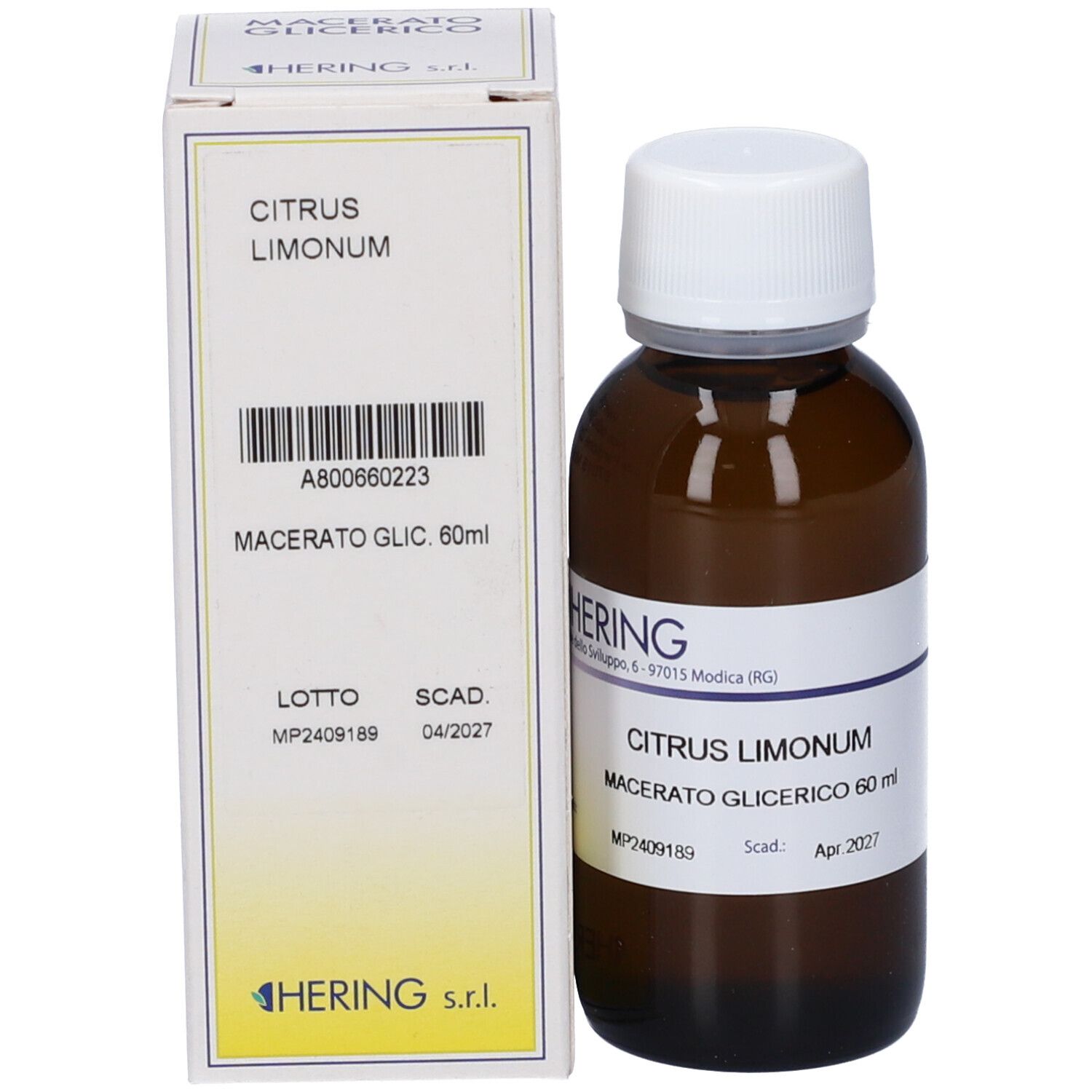 HERING Citrus Limonum Macerato Glicerico