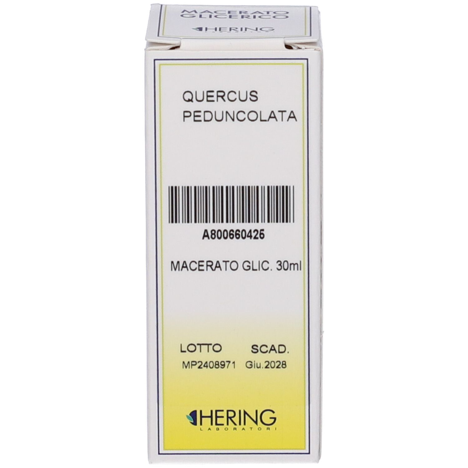 HERING Quercus Pedunc Gemmeme Macerato Glicerico