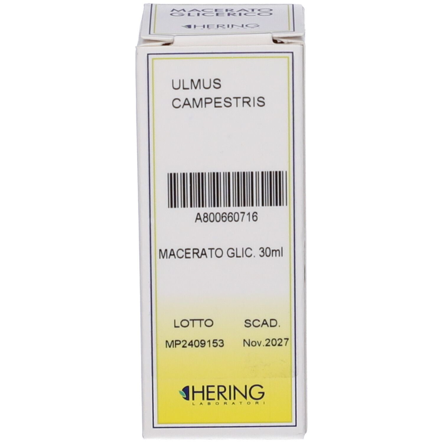 Astuccio HERING ULMO CAMPESTRIS MACERATO GLIC. 30ml.