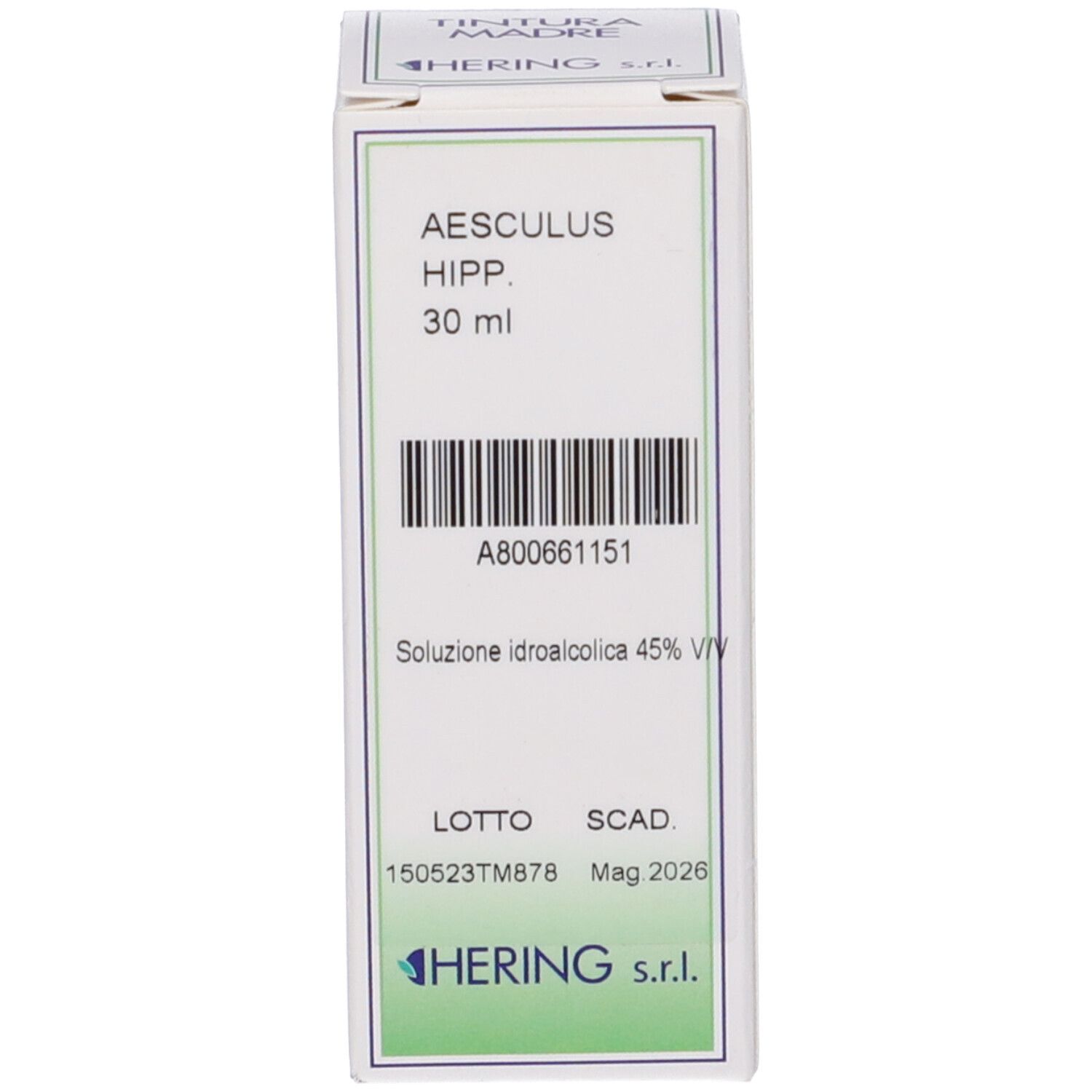 HERING Aesculus Hippocast Tintura Madre