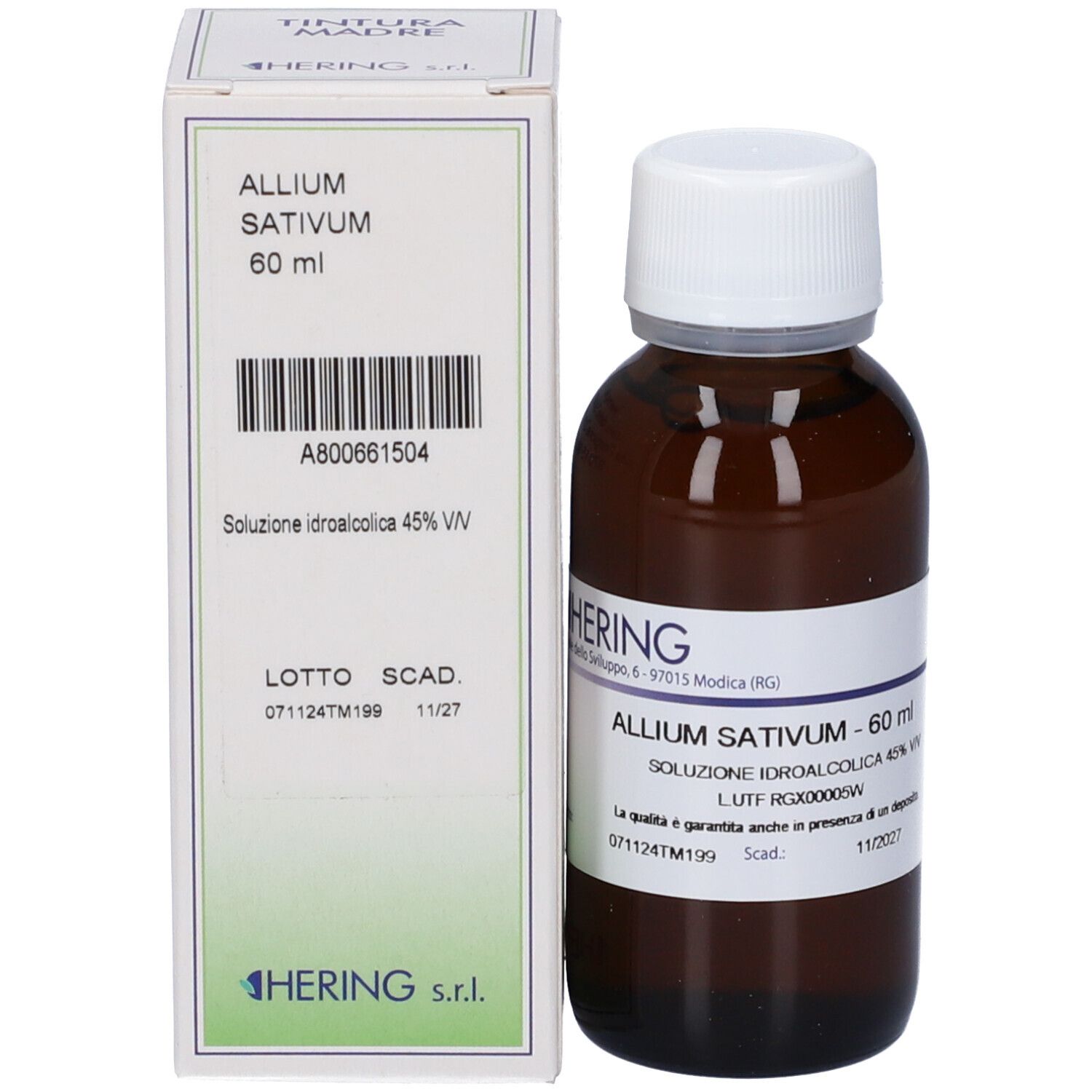 HERING Allium Sativum Tintura Madre