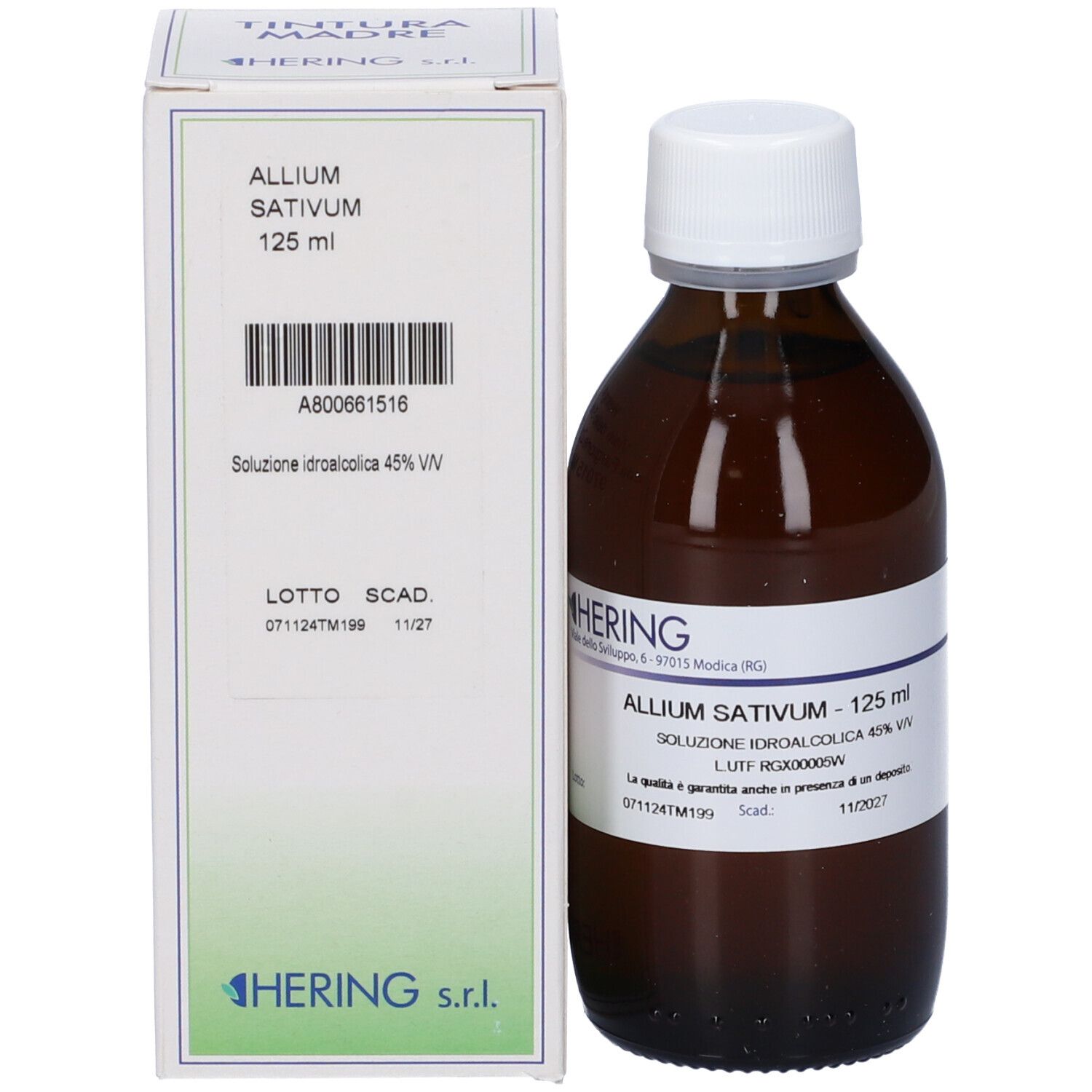 HERING Allium Sativum Tintura Madre