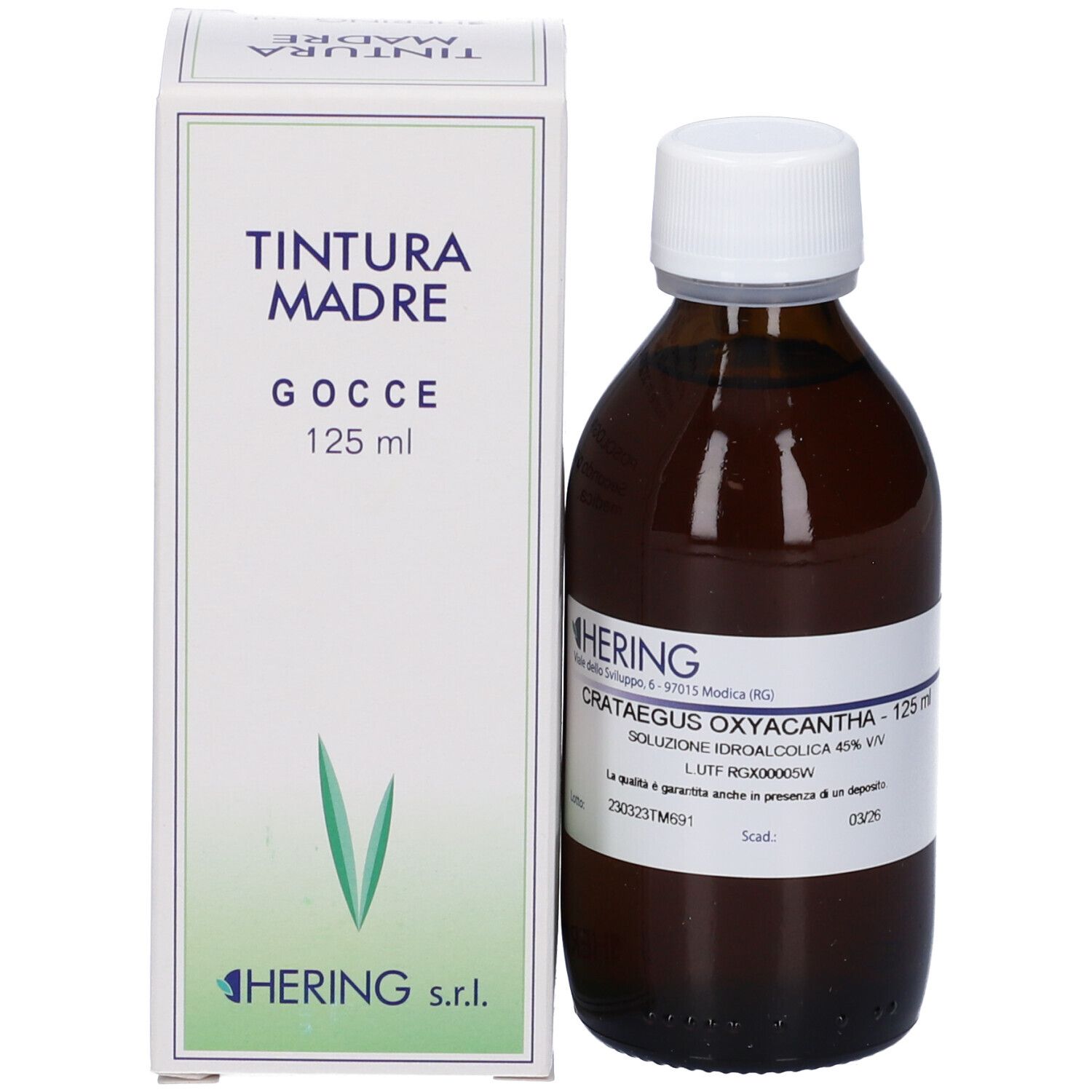 HERING Crategus Oxycantha Tintura Madre