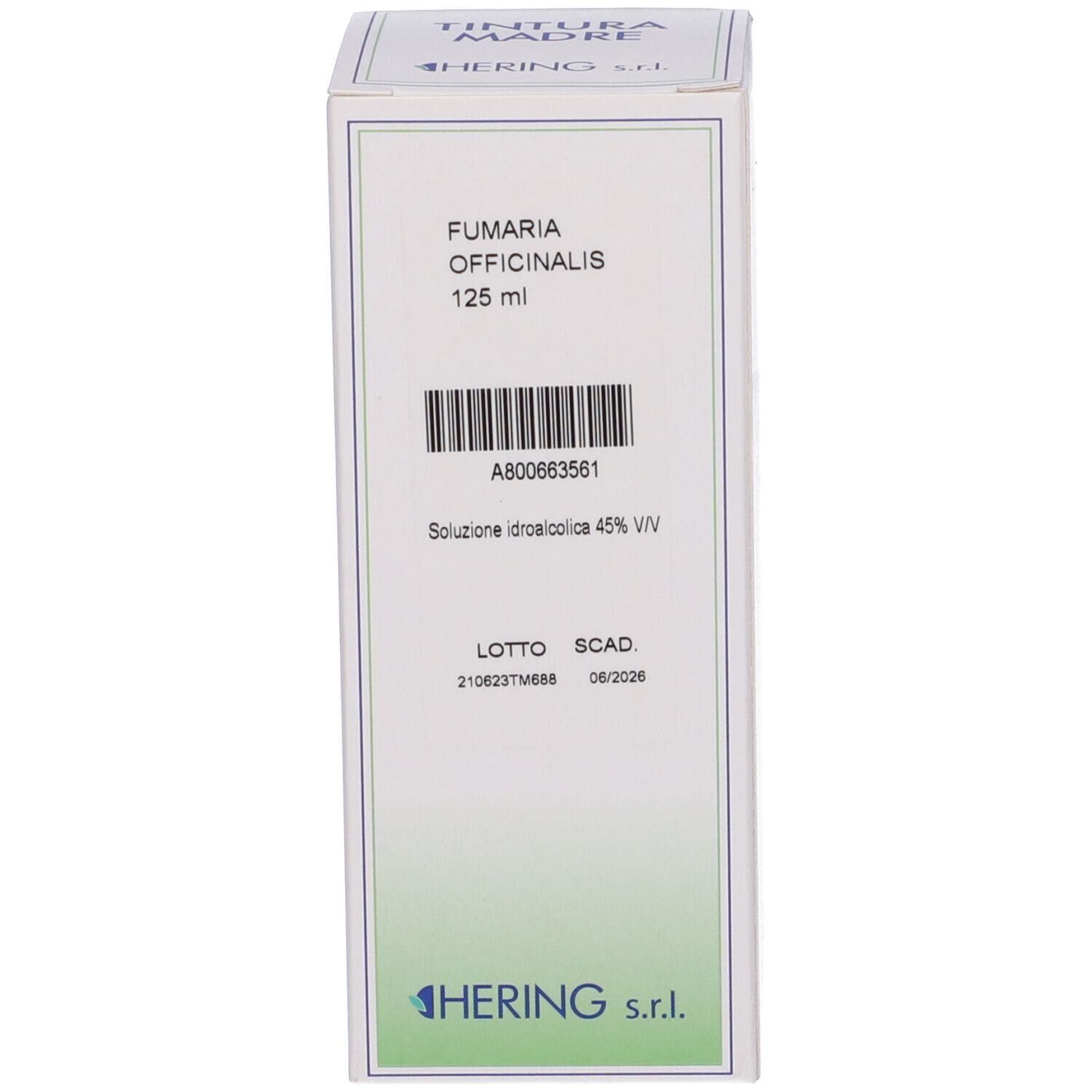 HERING Fumaria Officinalis Tintura Madre